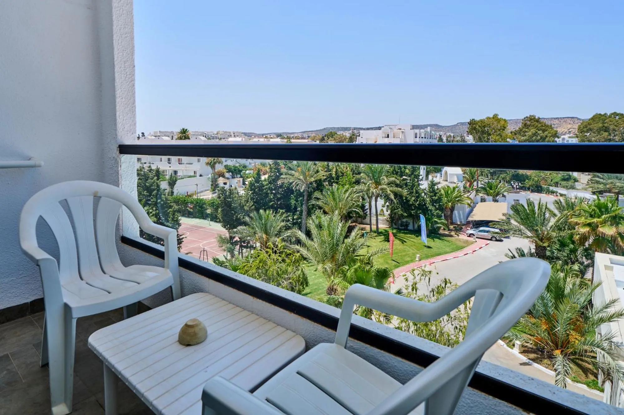 Balcony/Terrace in Nozha Beach Resort & Spa
