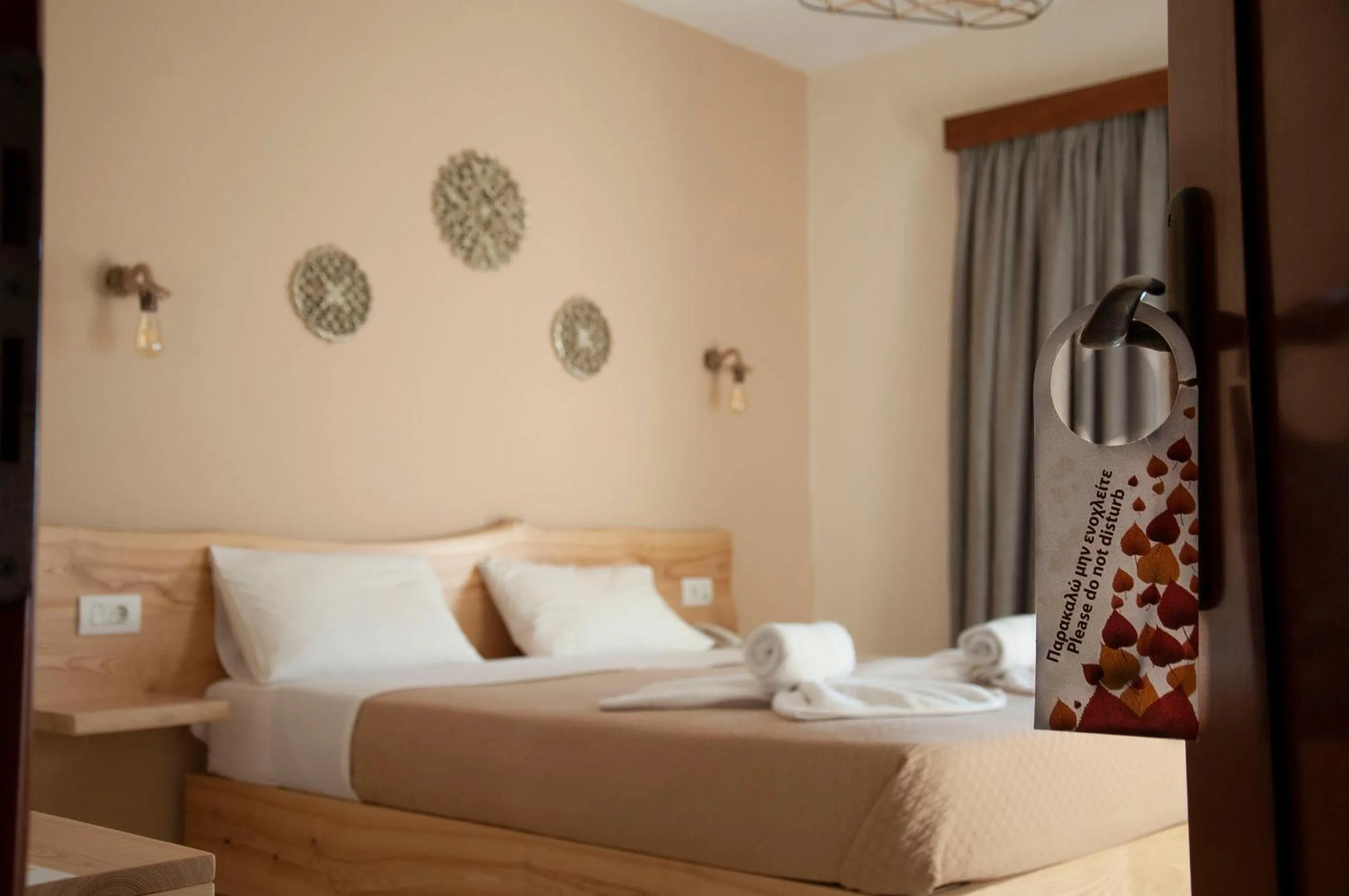 Bedroom, Bed in Arkasa Bay Hotel