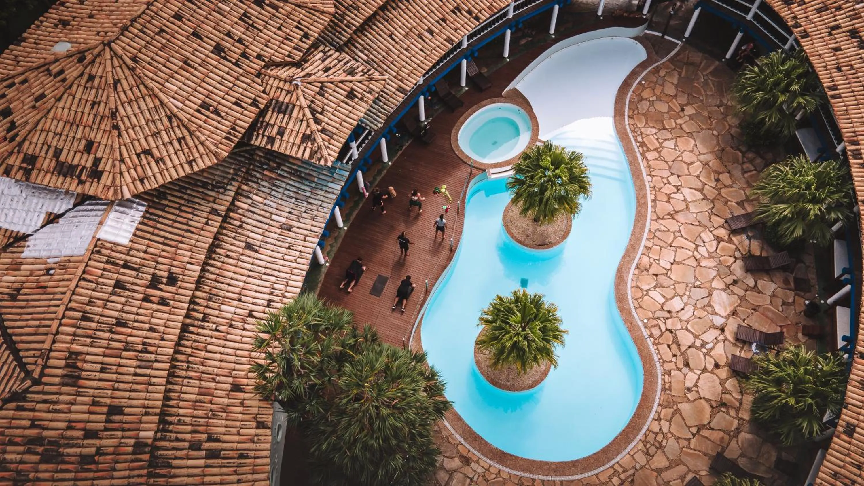 Bird's eye view in Selina Buzios