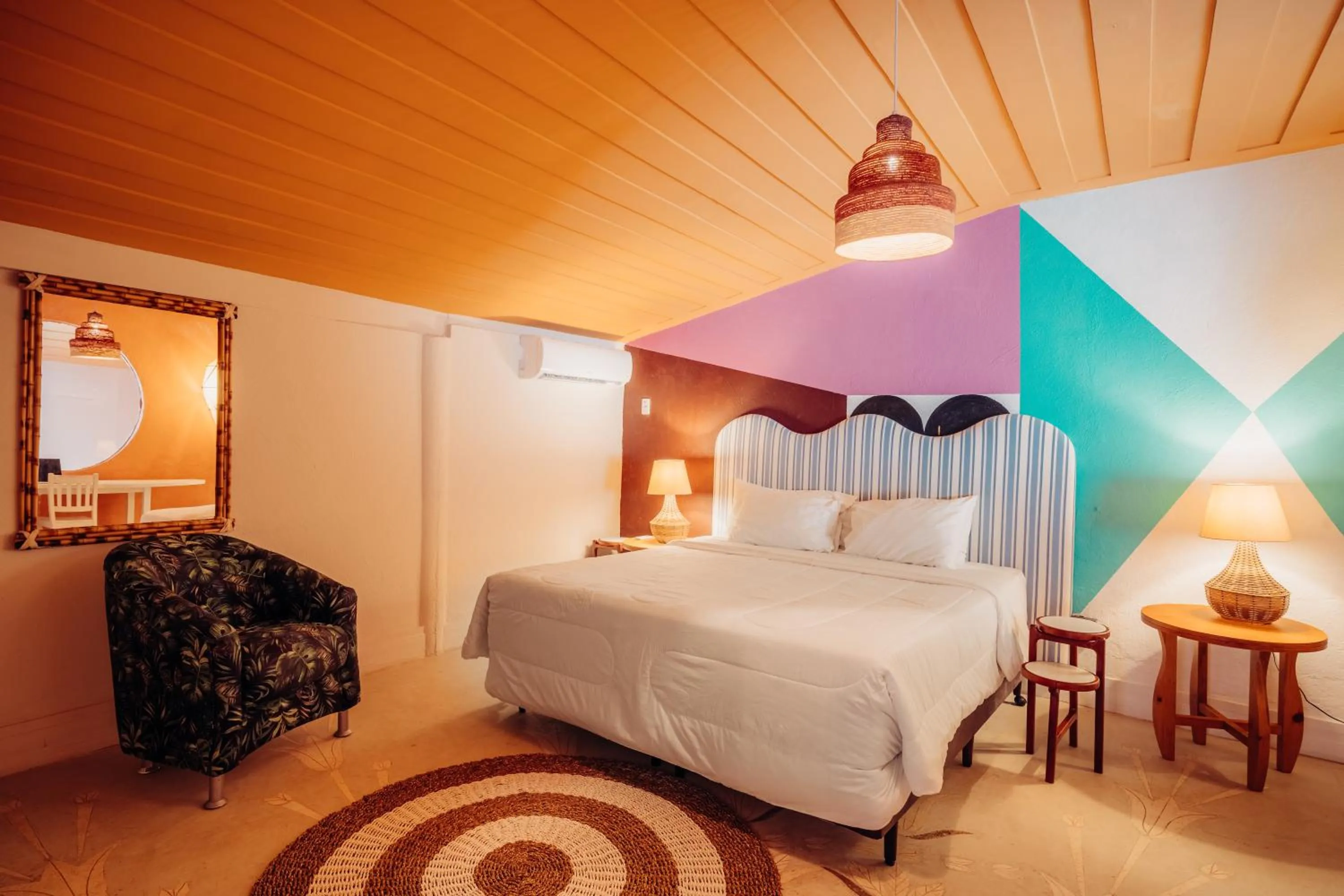 Bed in Own Búzios Beach Hotel