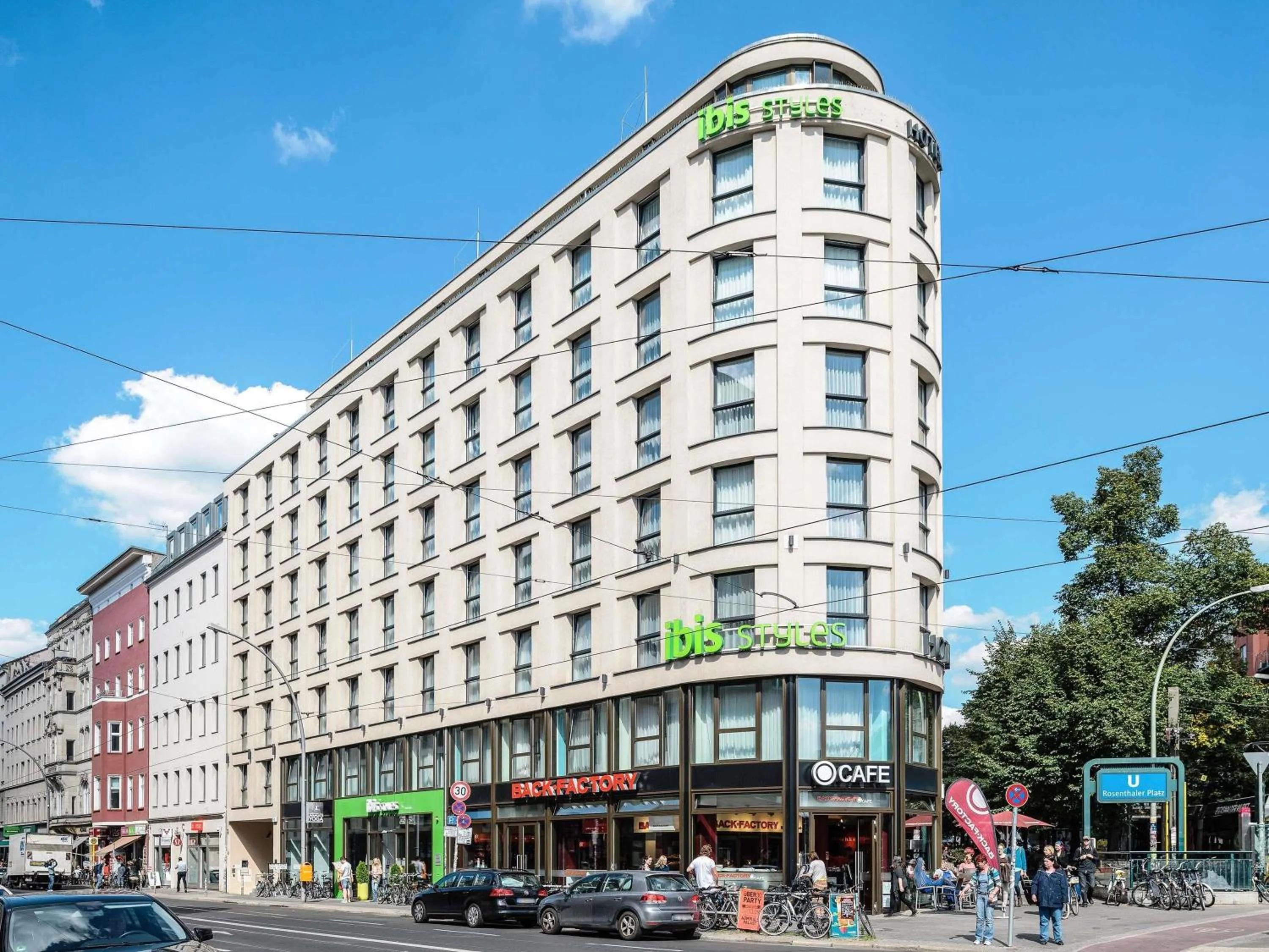 Property building in ibis Styles Hotel Berlin Mitte