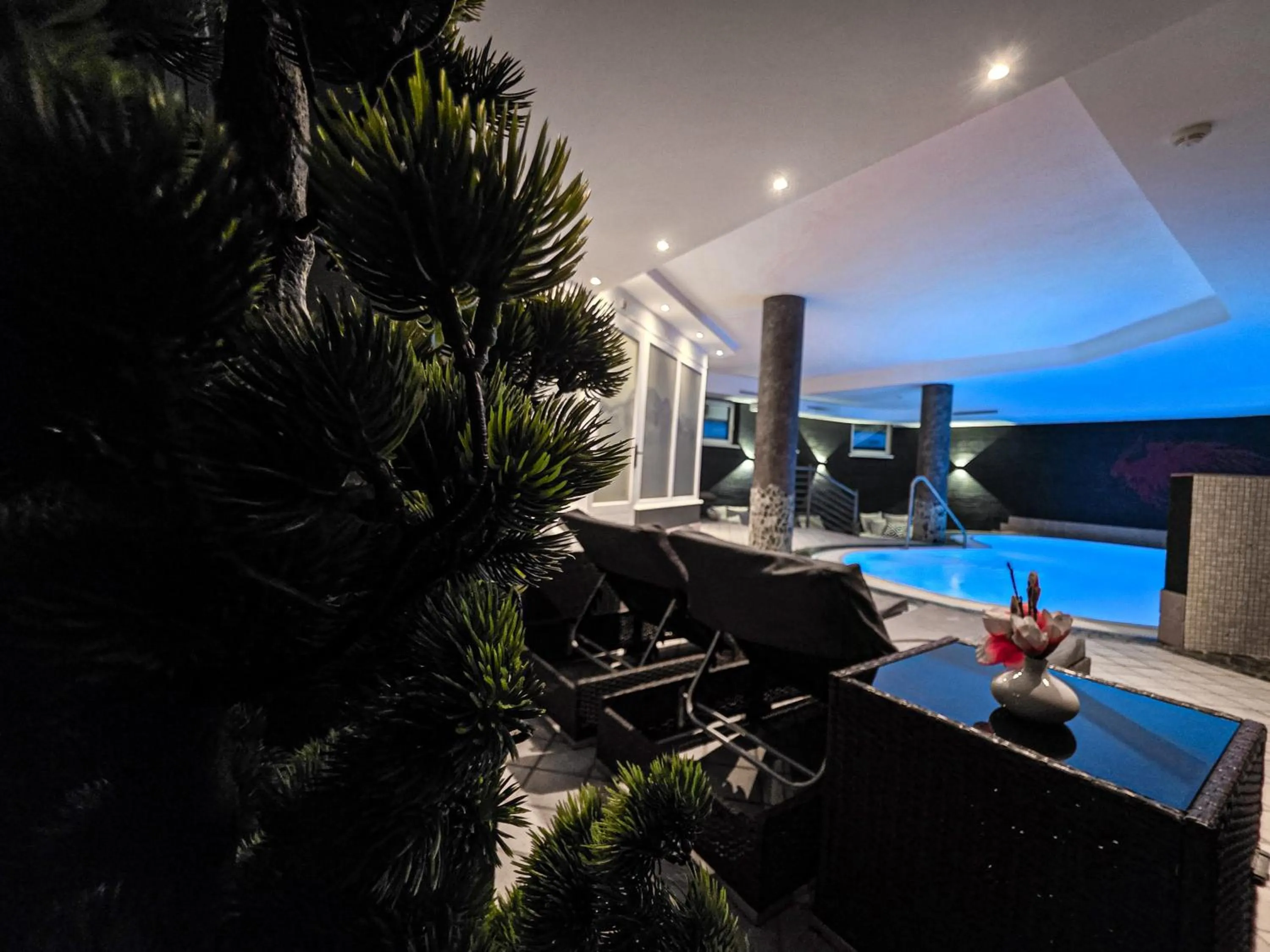 Swimming pool in Hotel Lärchenhof