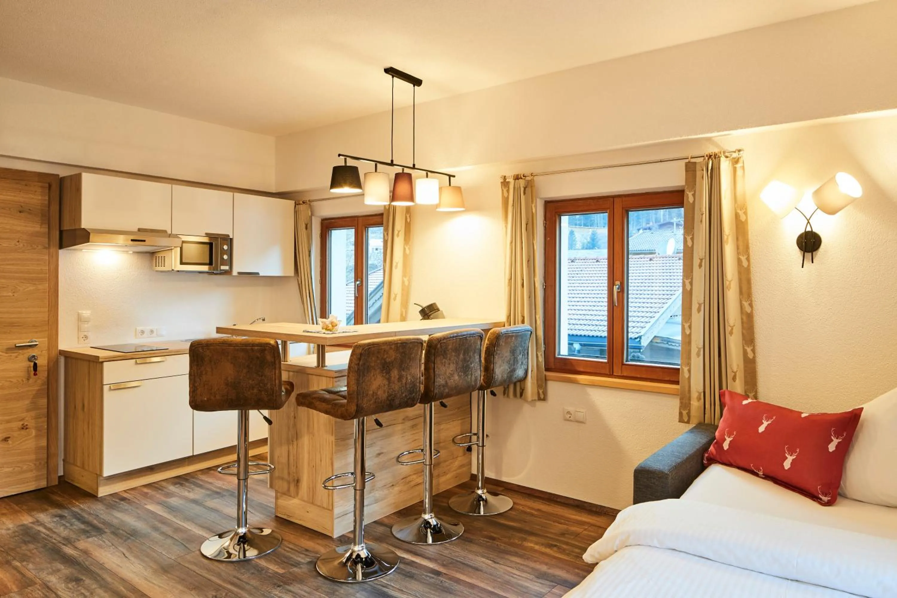 Kitchen or kitchenette in Tirolerhof - Appartementhaus