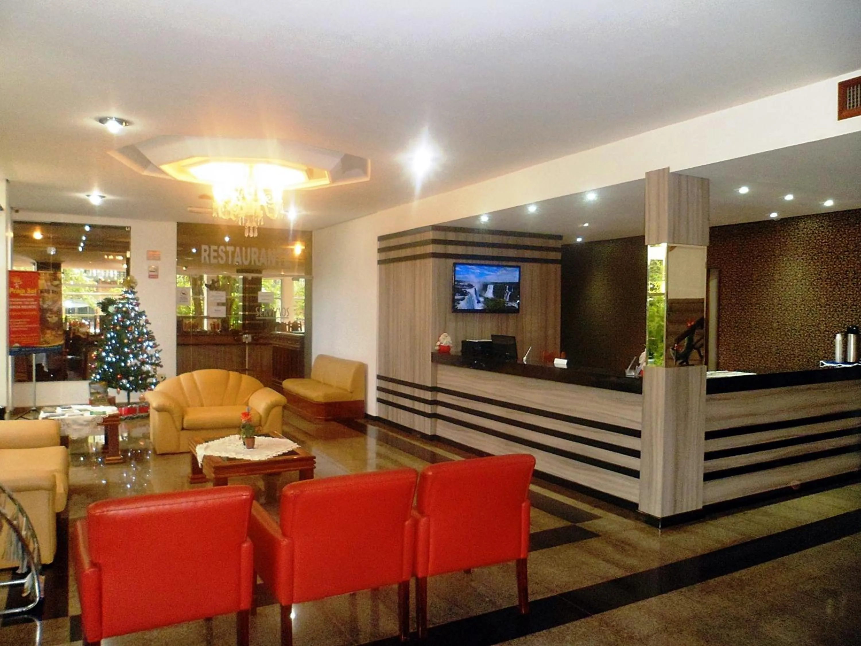 Lobby or reception in Praia Sol Hotel
