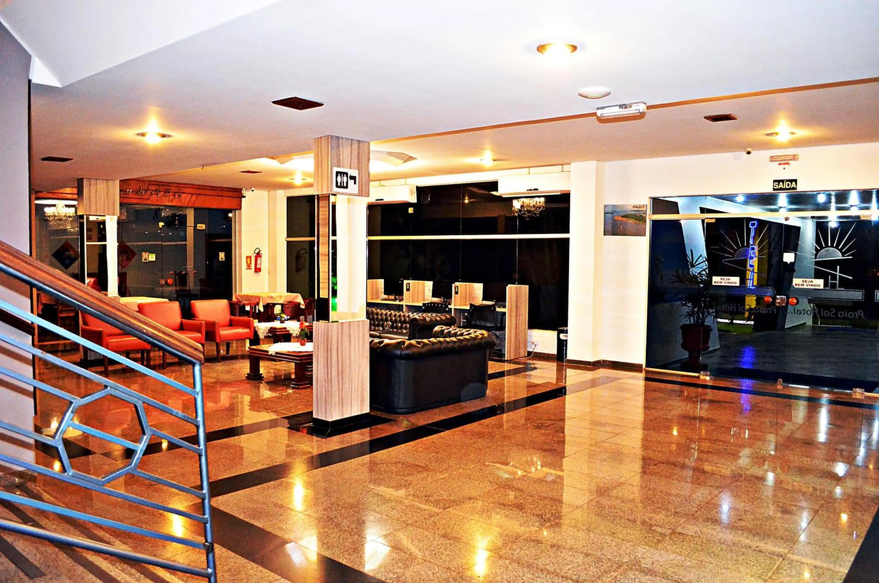 Lobby or reception in Praia Sol Hotel