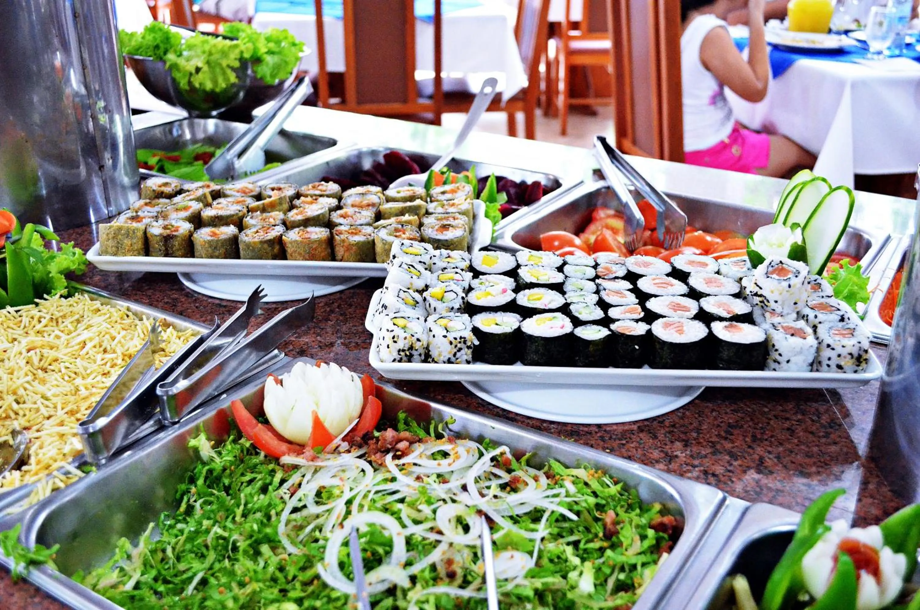 Restaurant/places to eat in Praia Sol Hotel