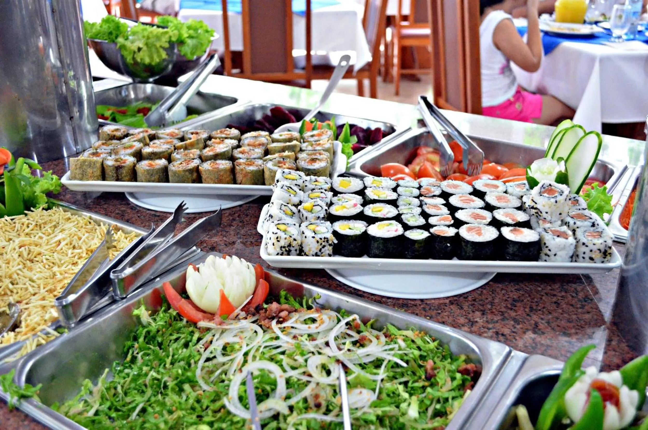 Food close-up in Praia Sol Hotel