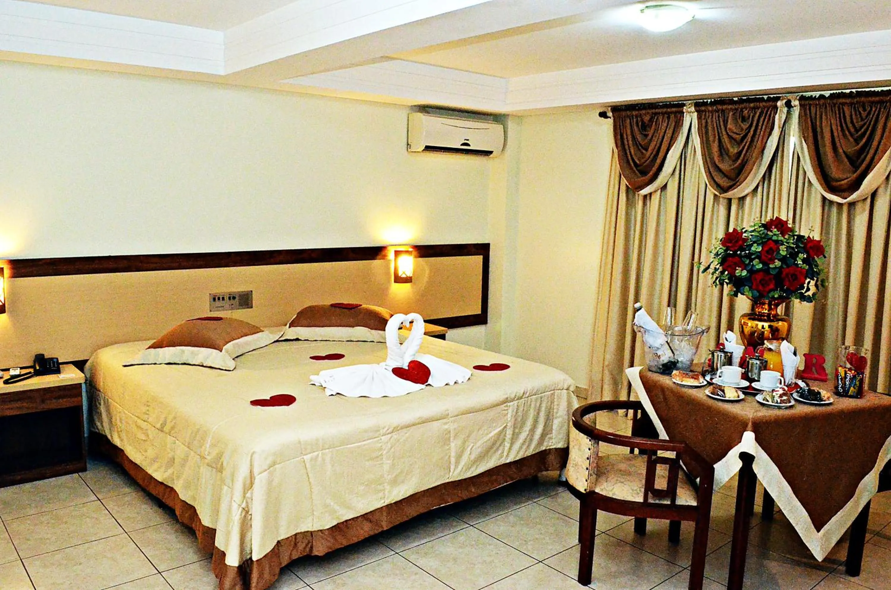 Bed in Praia Sol Hotel