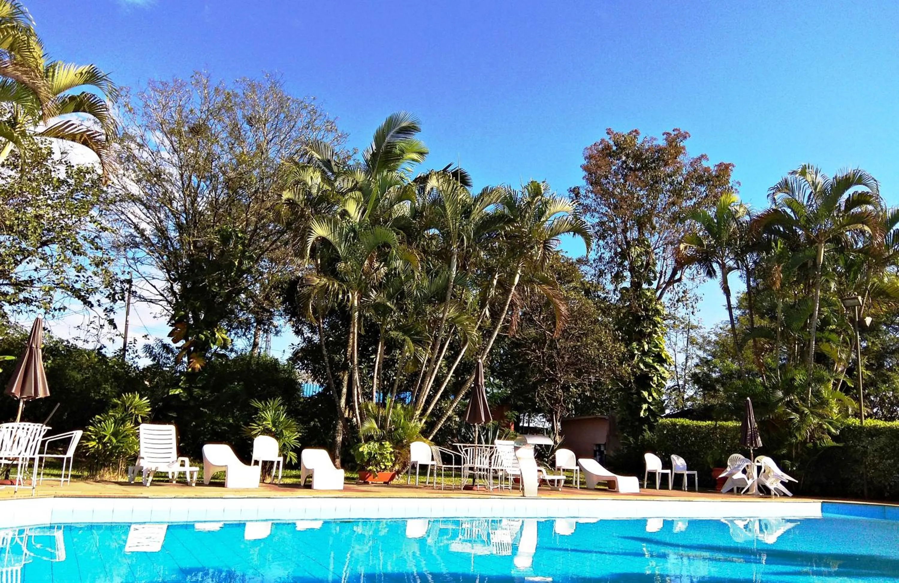 Pool view in Praia Sol Hotel