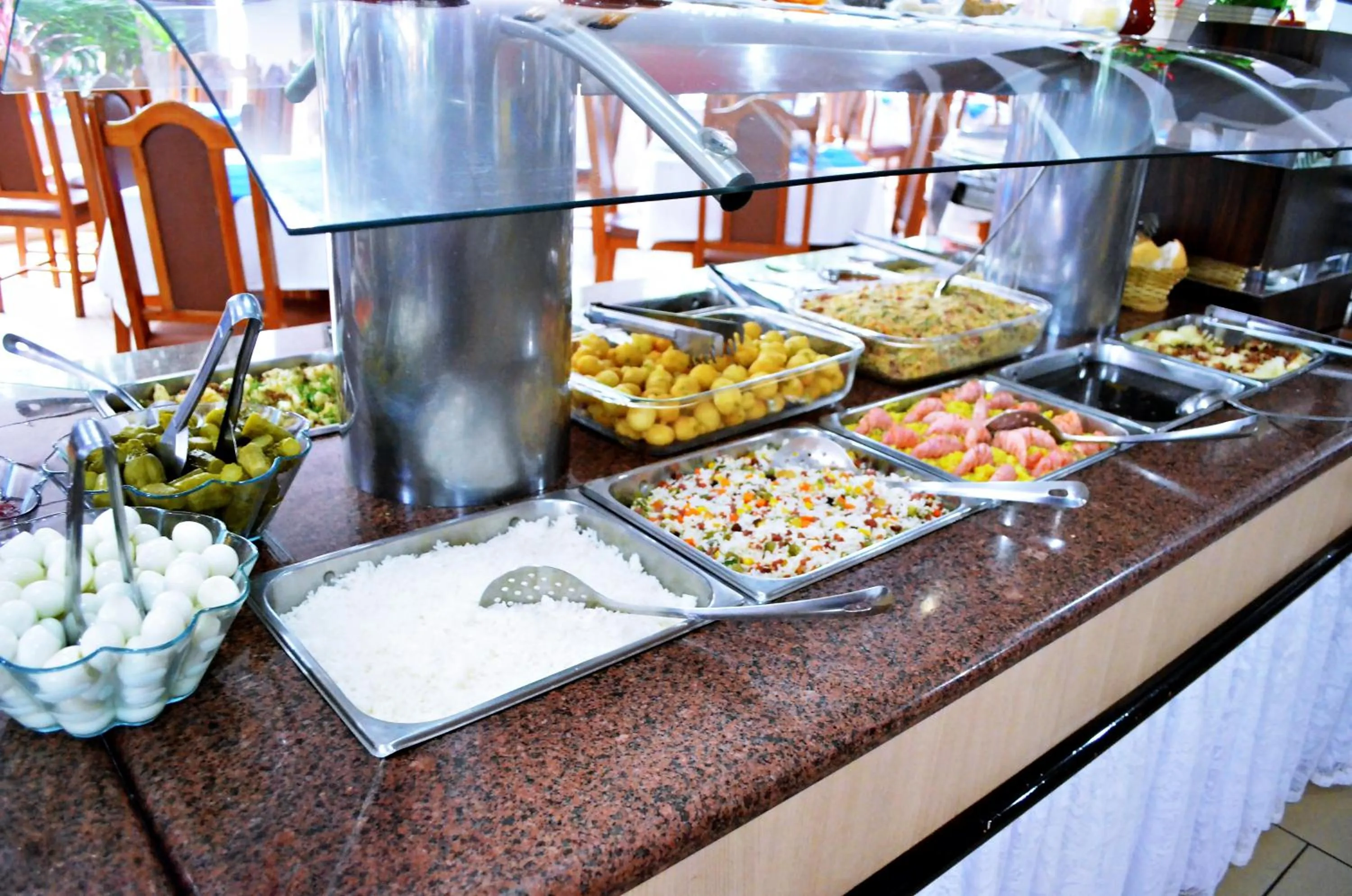 Food and drinks in Praia Sol Hotel