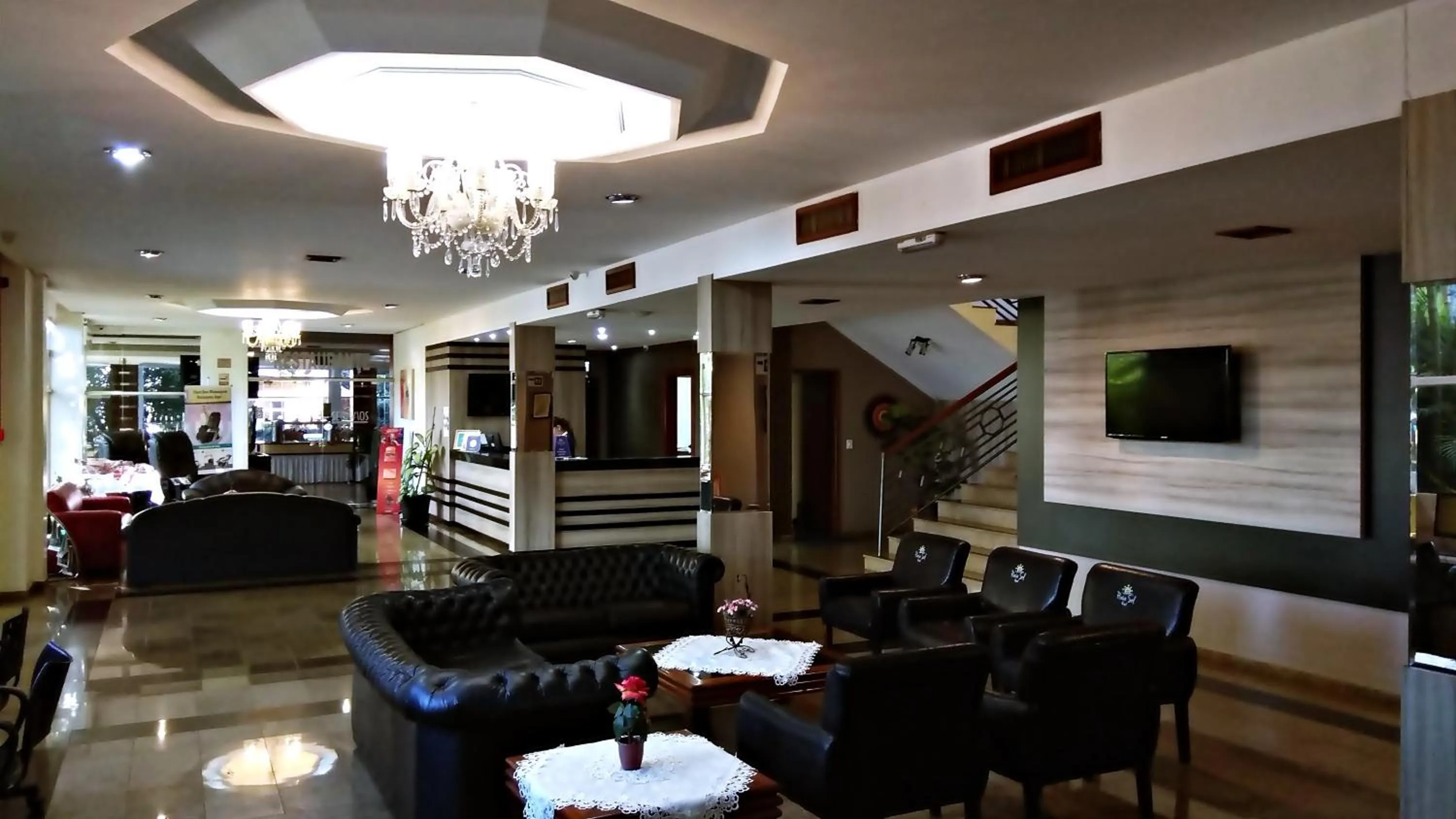 Lobby or reception in Praia Sol Hotel