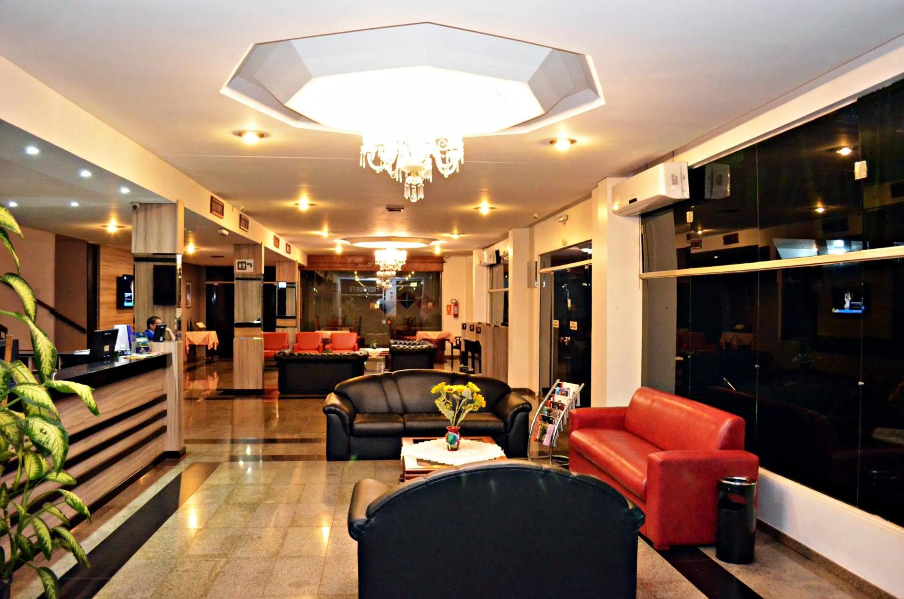 Lobby or reception in Praia Sol Hotel