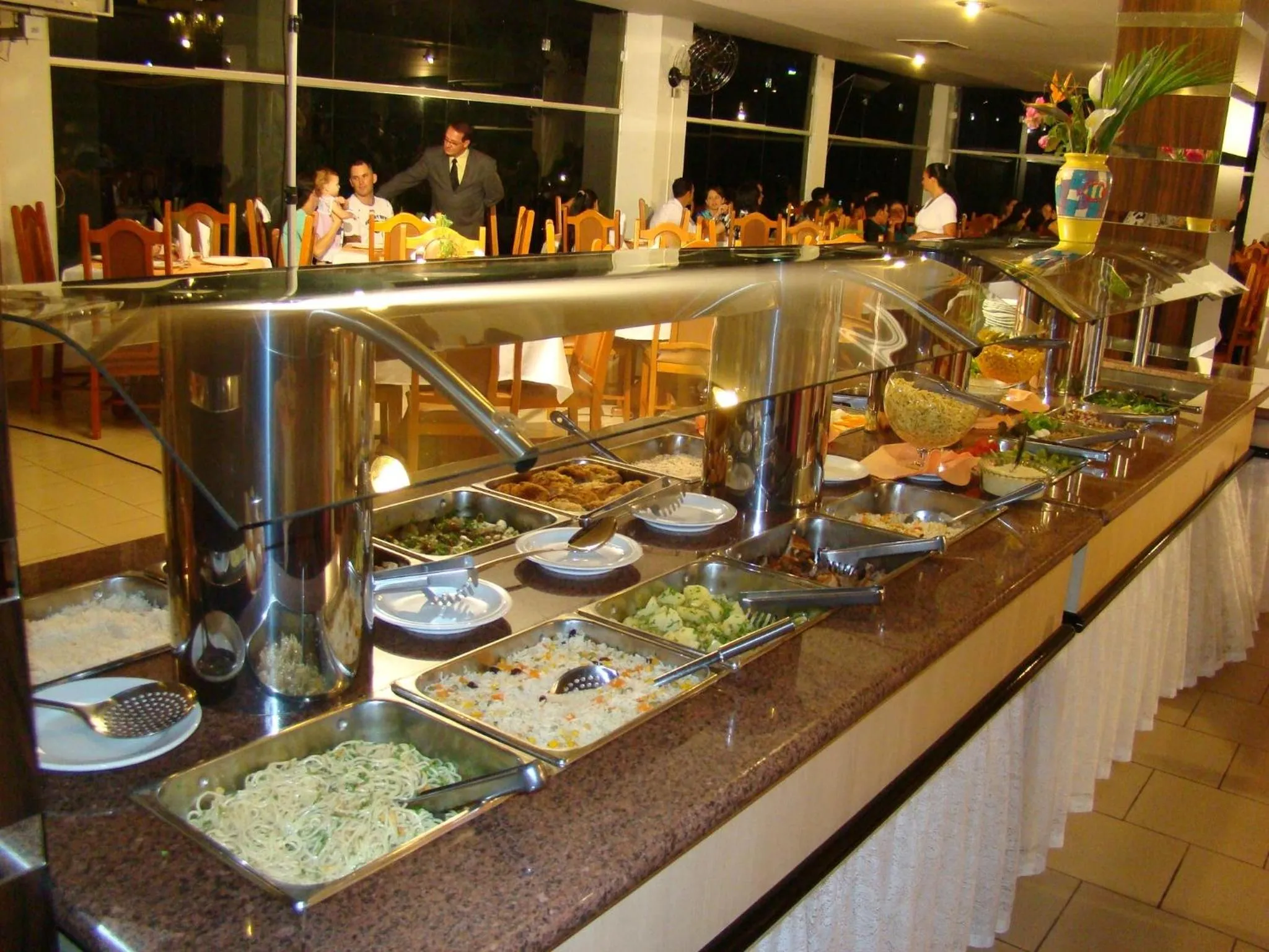 BBQ facilities in Praia Sol Hotel