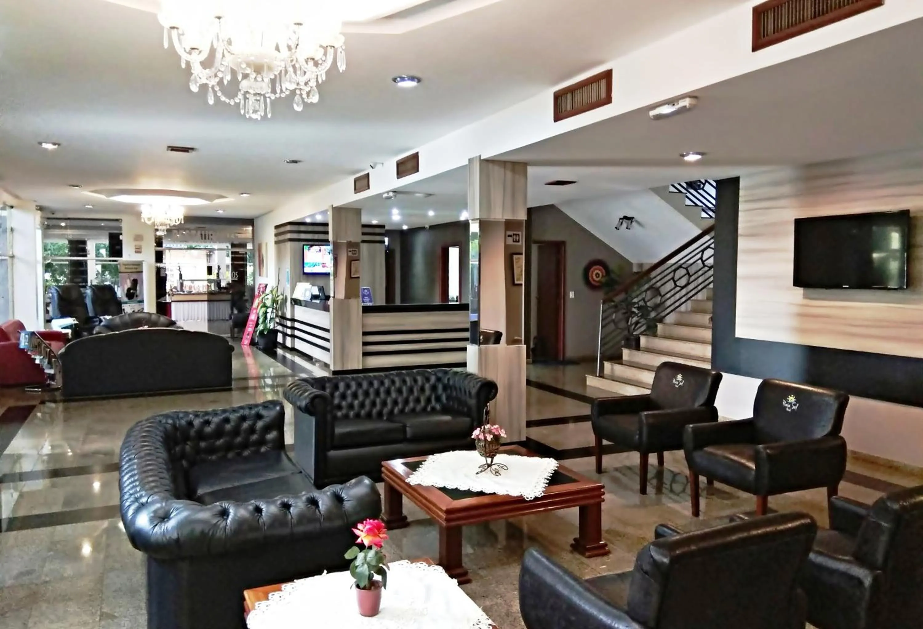 Living room in Praia Sol Hotel