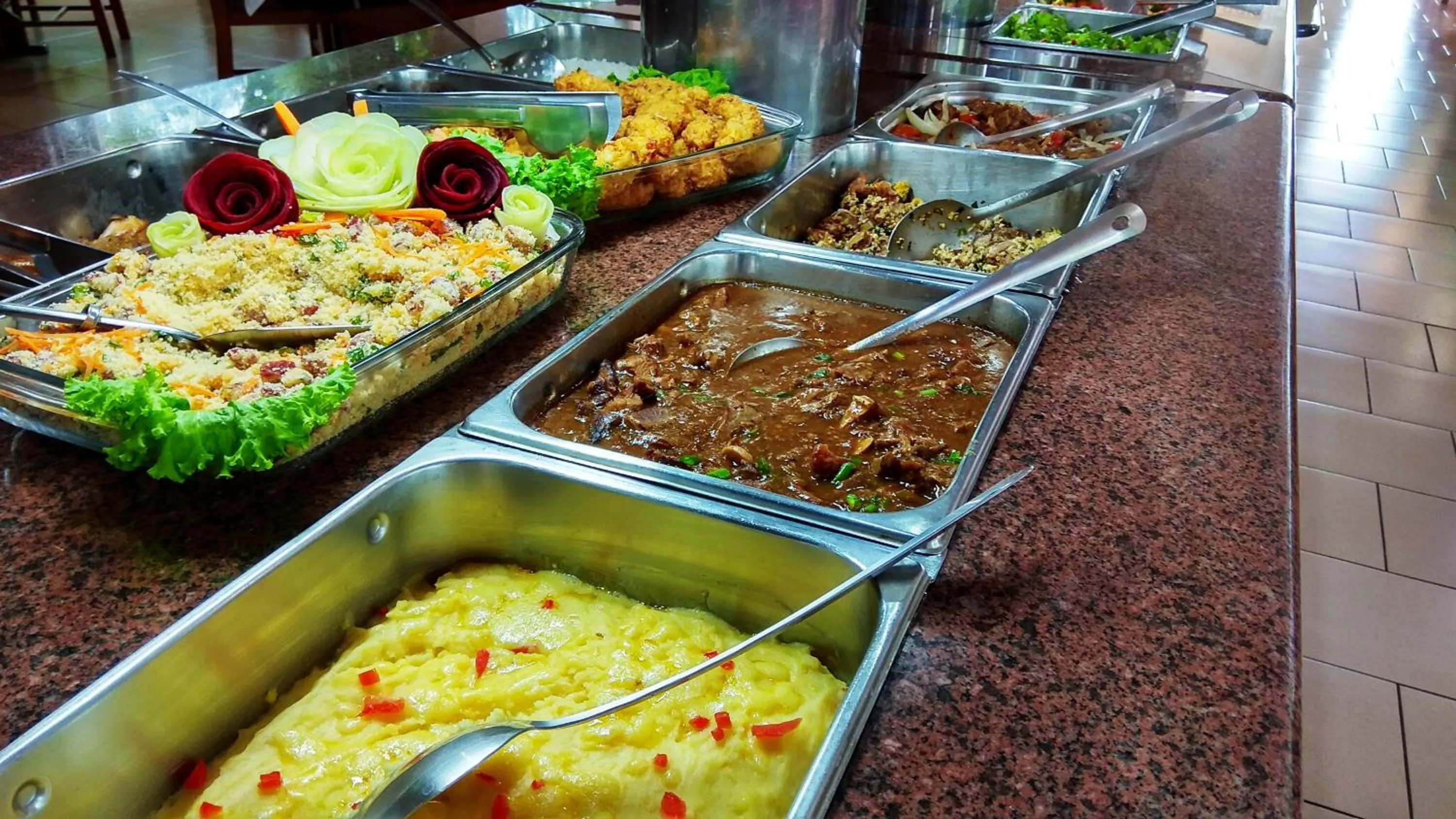 Food and drinks in Praia Sol Hotel