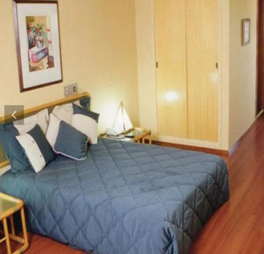 Bed in Brasao Palace Hotel