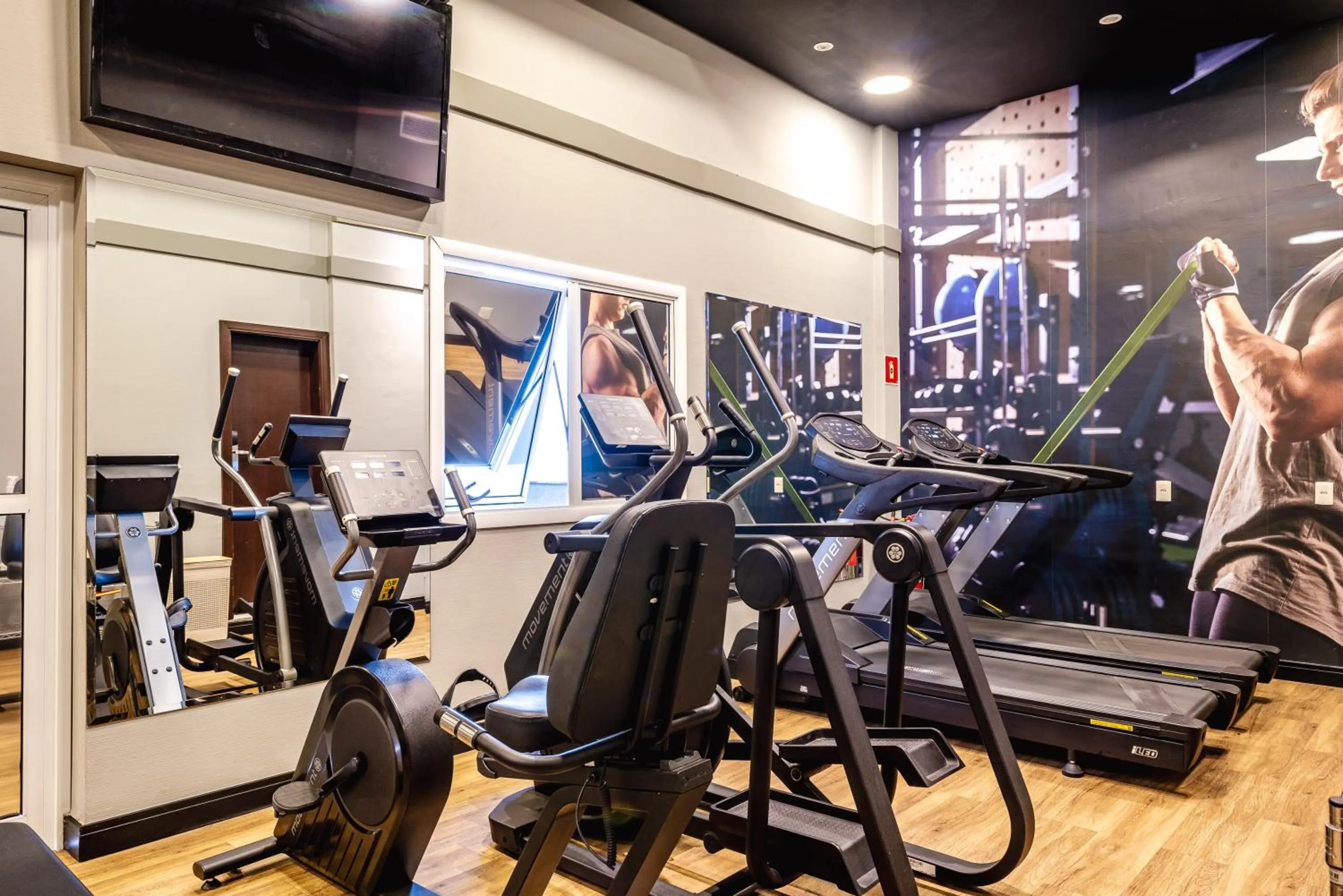 Fitness centre/facilities in Blue Tree Premium Verbo Divino - Nações Unidas