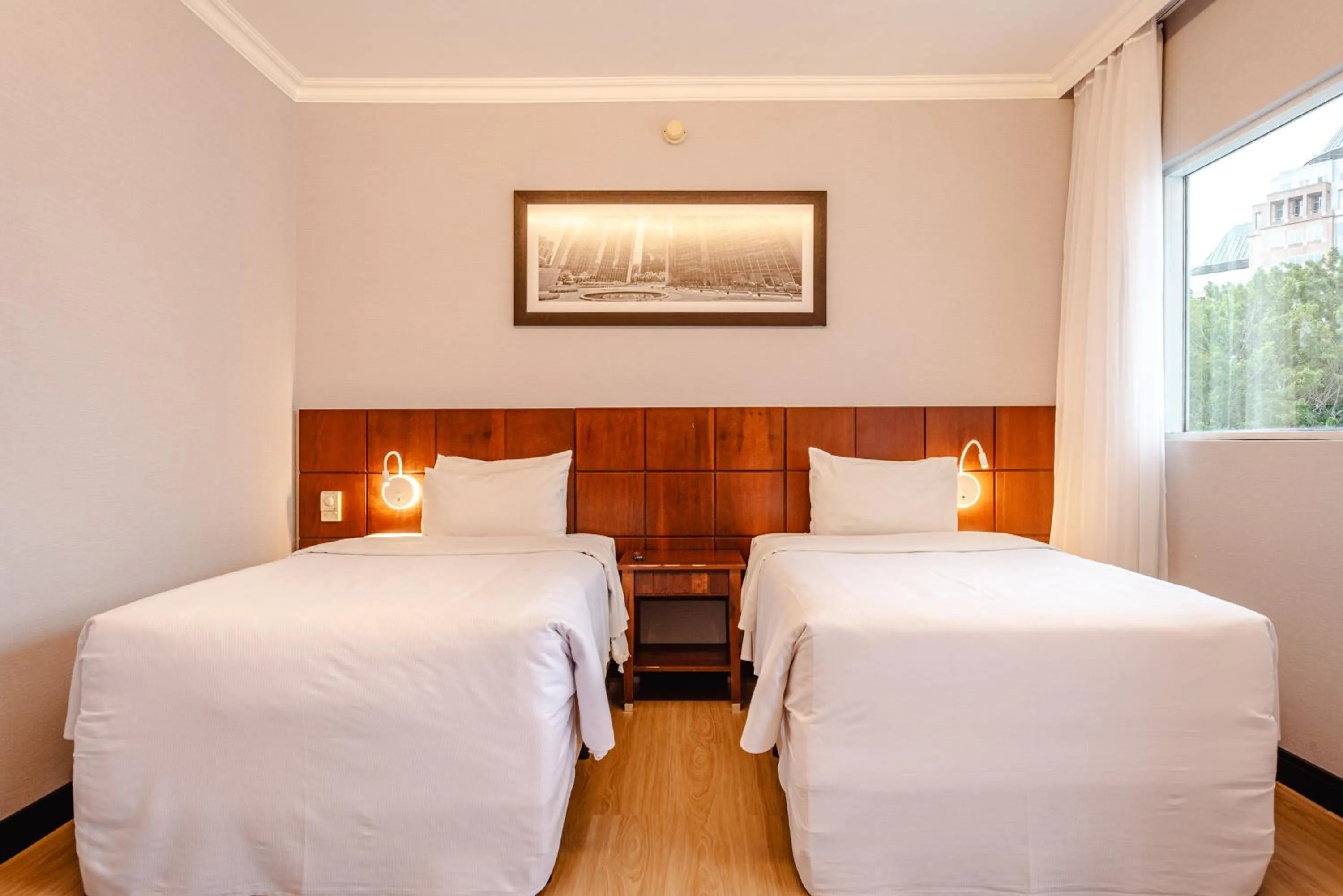 Bed in Blue Tree Premium Verbo Divino - Nações Unidas