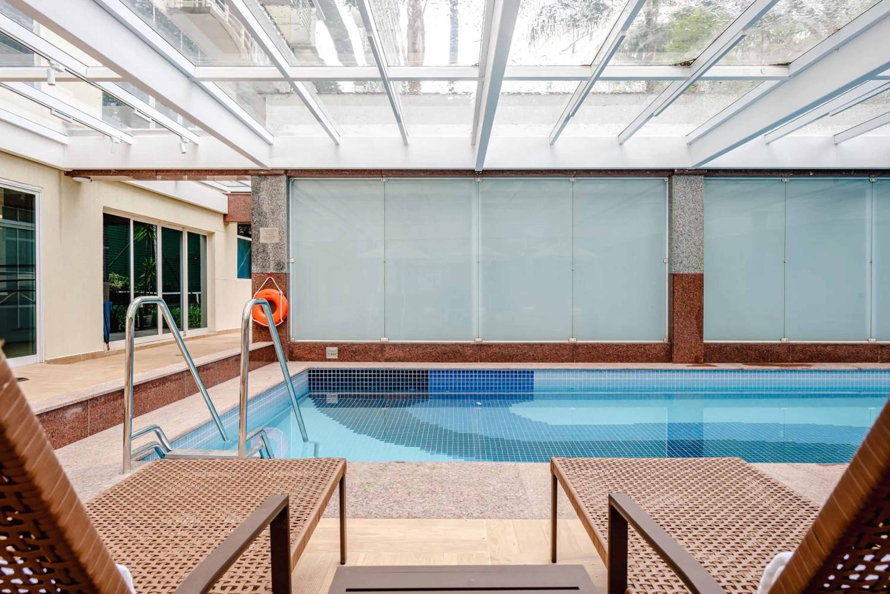 Swimming pool in Blue Tree Premium Verbo Divino - Nações Unidas