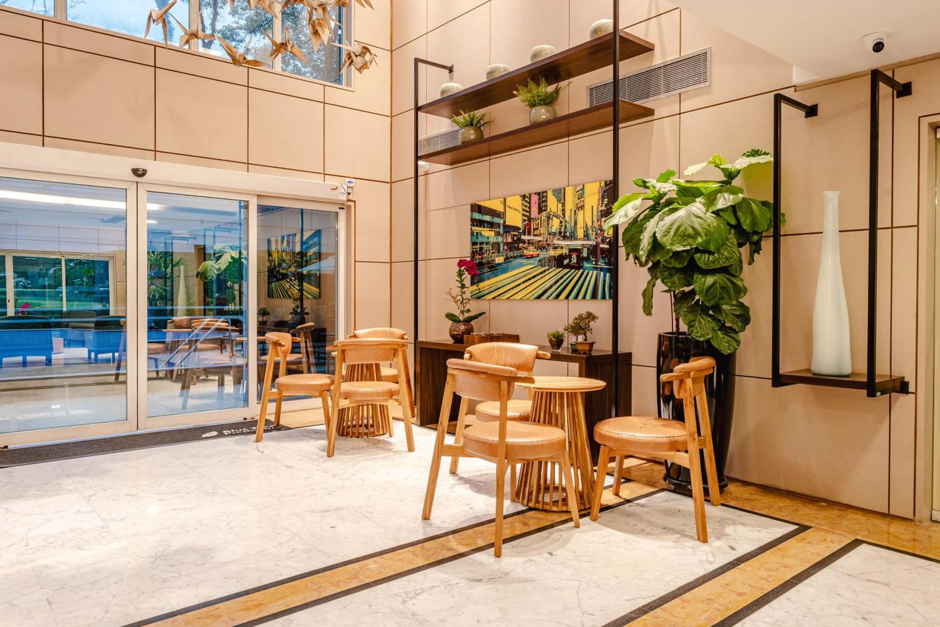 Lobby or reception in Blue Tree Premium Verbo Divino - Nações Unidas