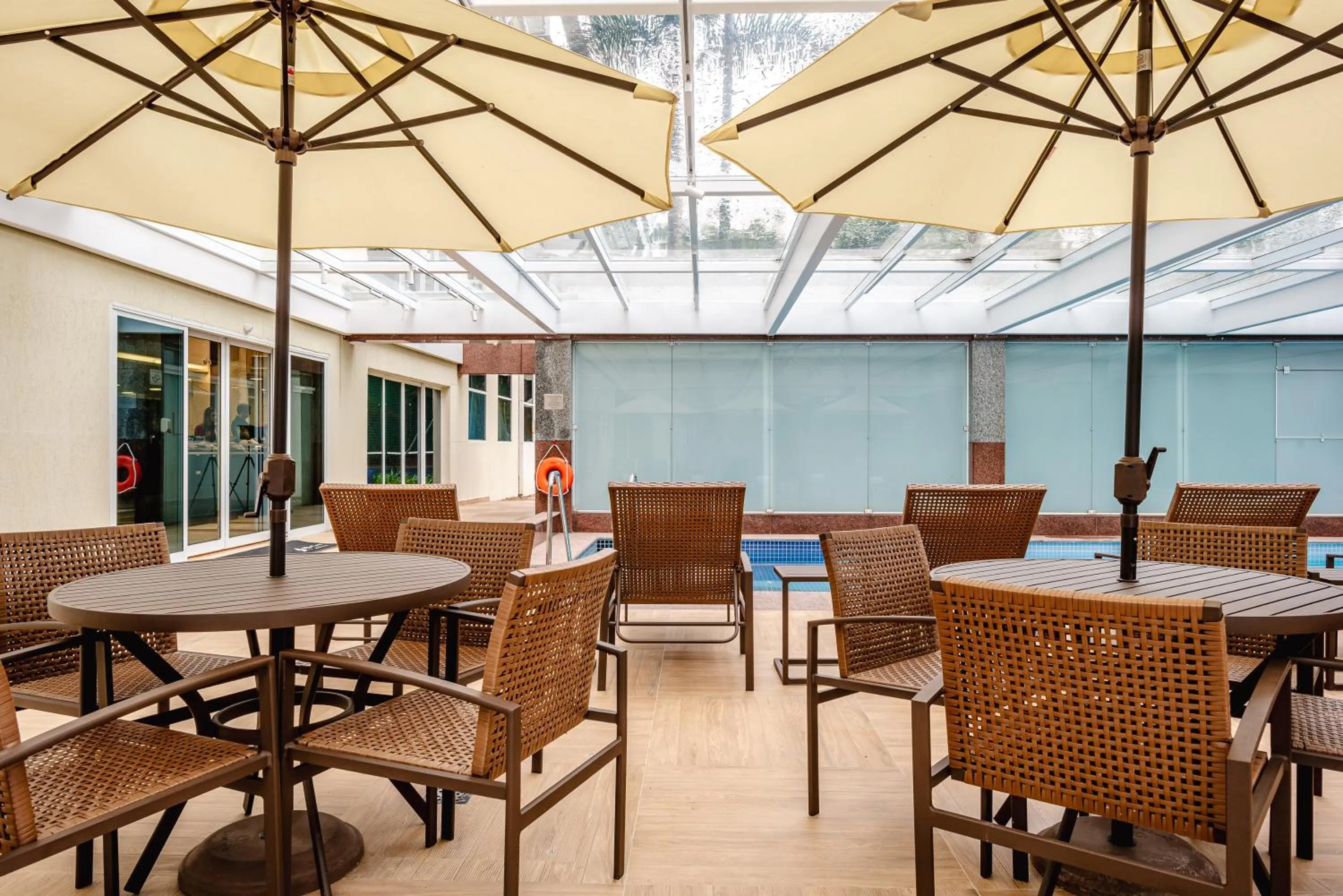 Swimming pool in Blue Tree Premium Verbo Divino - Nações Unidas