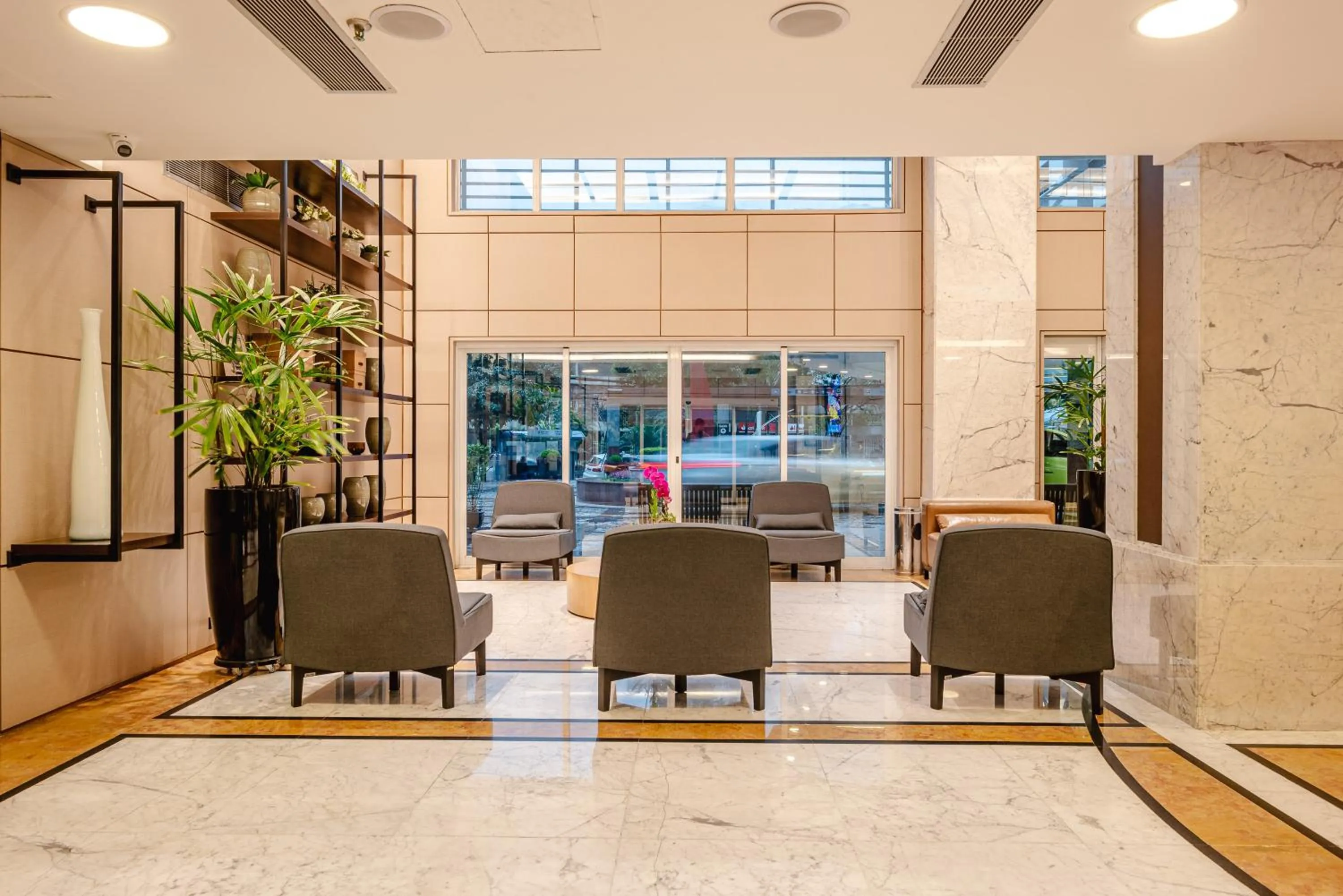 Lobby or reception in Blue Tree Premium Verbo Divino - Nações Unidas