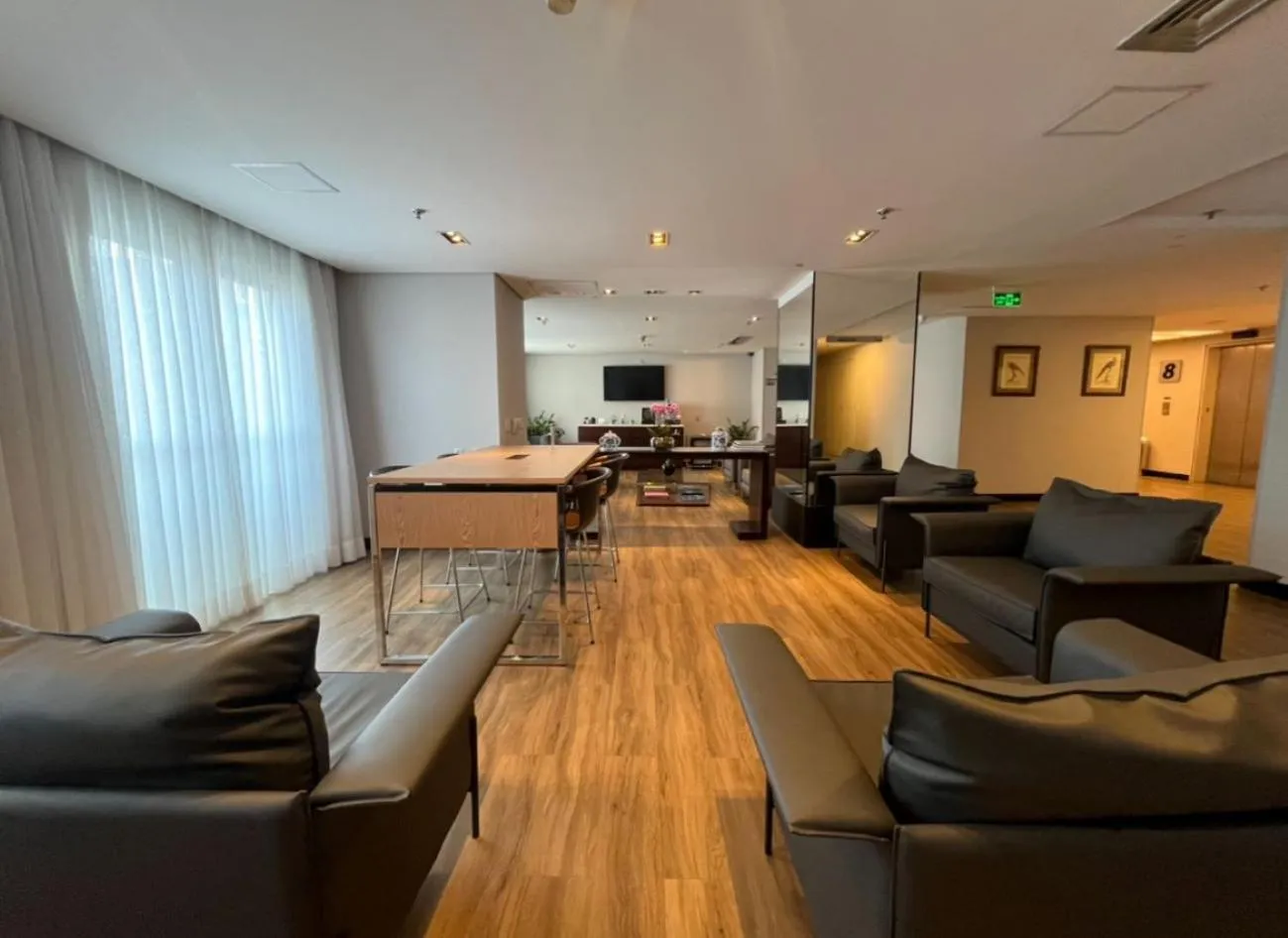 Seating area in Blue Tree Premium Verbo Divino - Nações Unidas