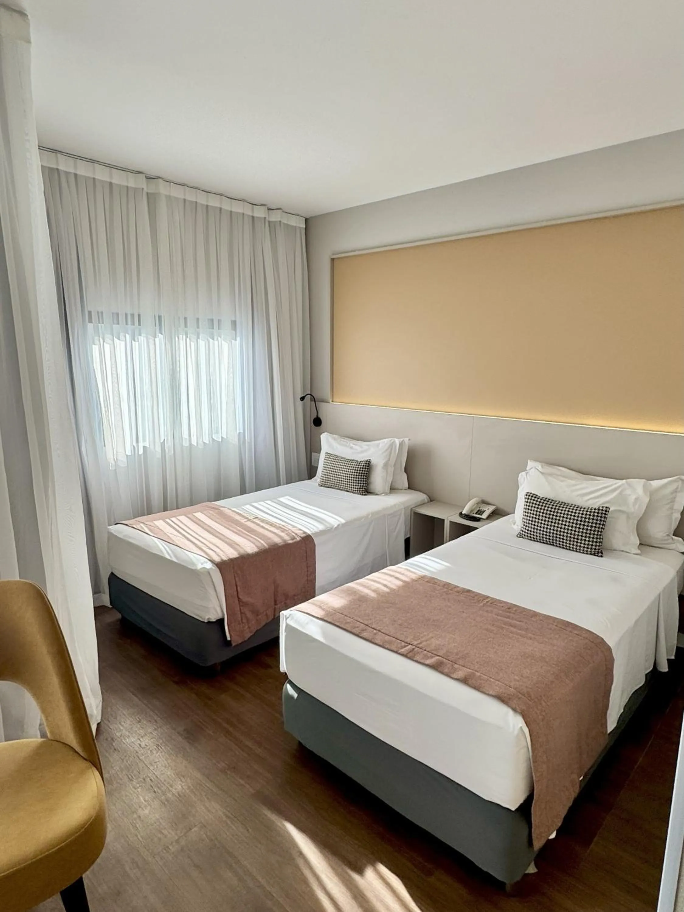 Bed in Blue Tree Towers Anália Franco - Tatuapé