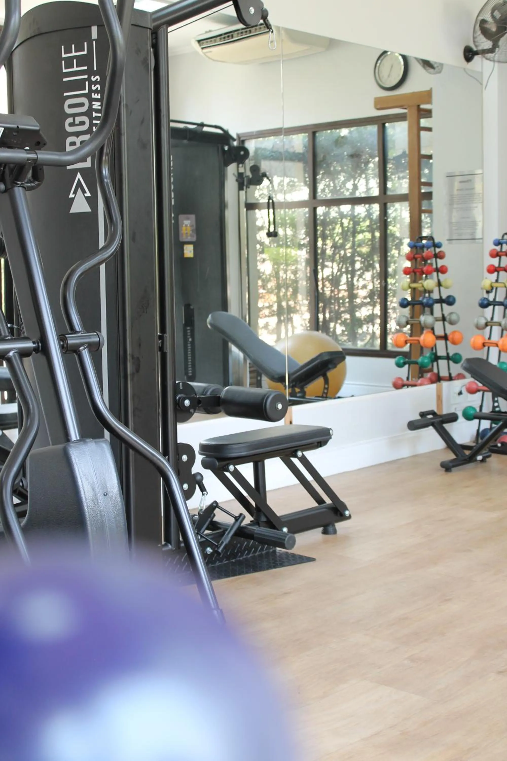 Fitness centre/facilities in Quality Suites Vila Olimpia