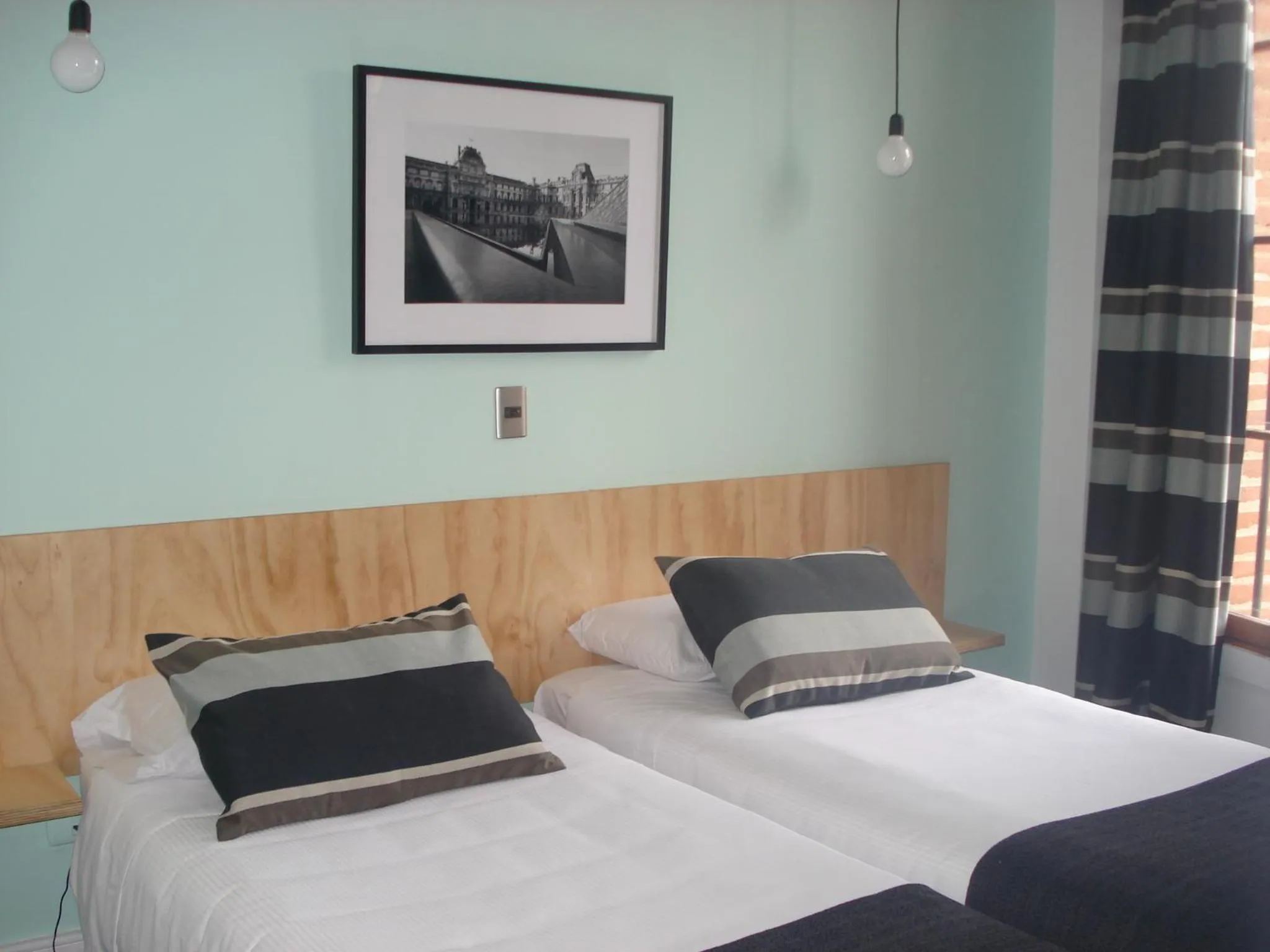 Bed in Hotel Ultramar