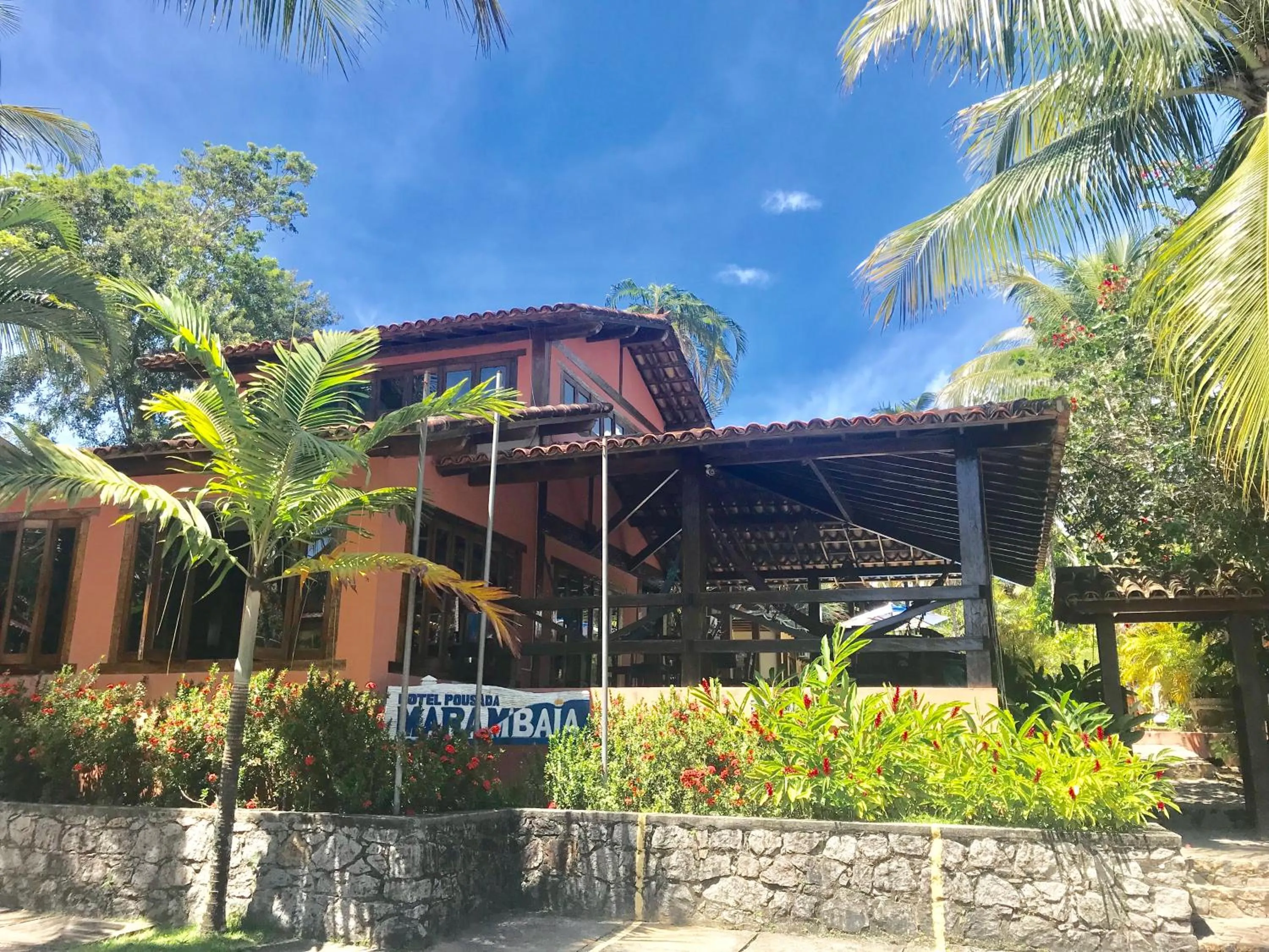 Facade/entrance in Hotel Pousada Marambaia