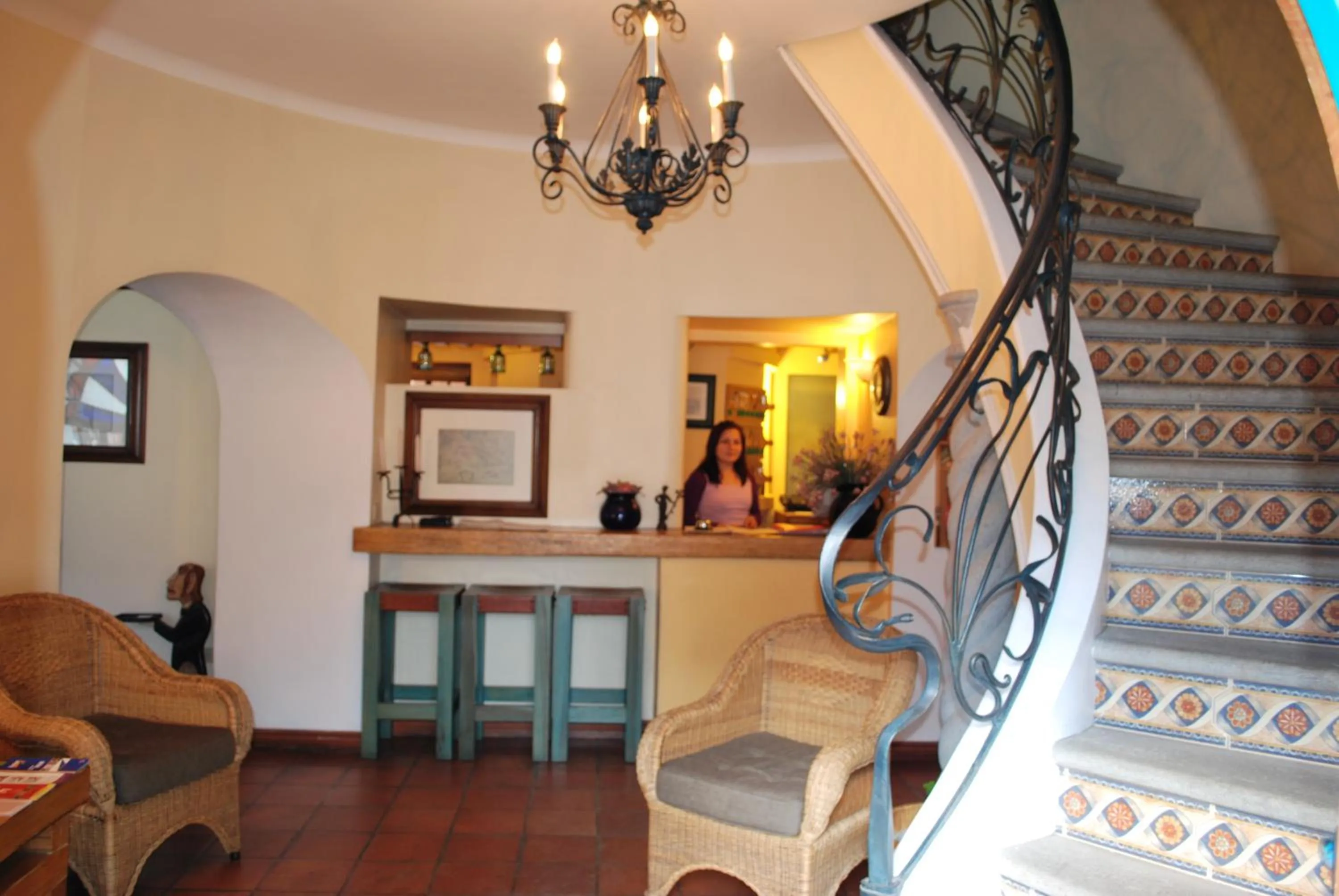 Lobby or reception in Hotel Boutique Vieja Cuba