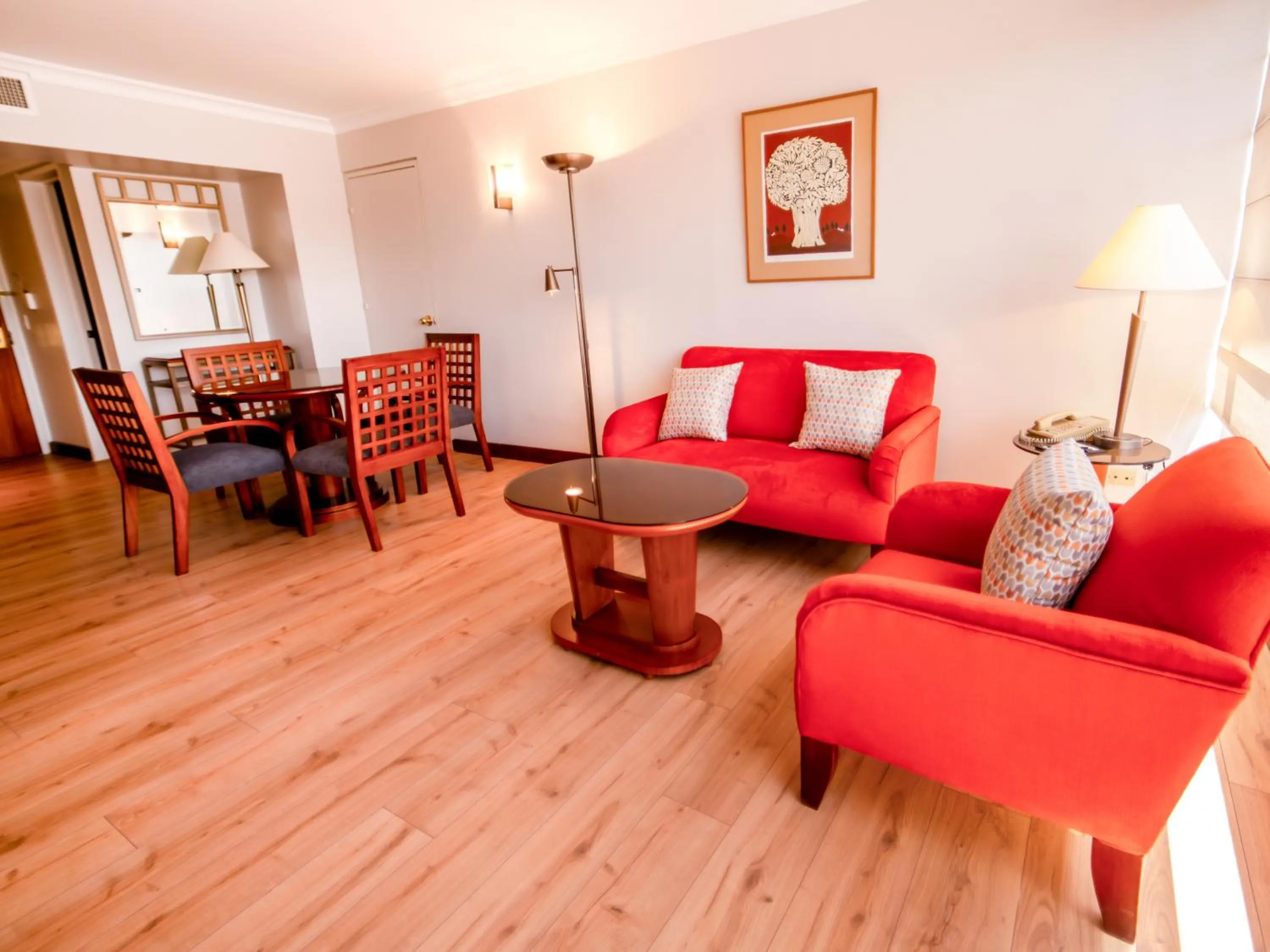 Living room in Swissotel Quito