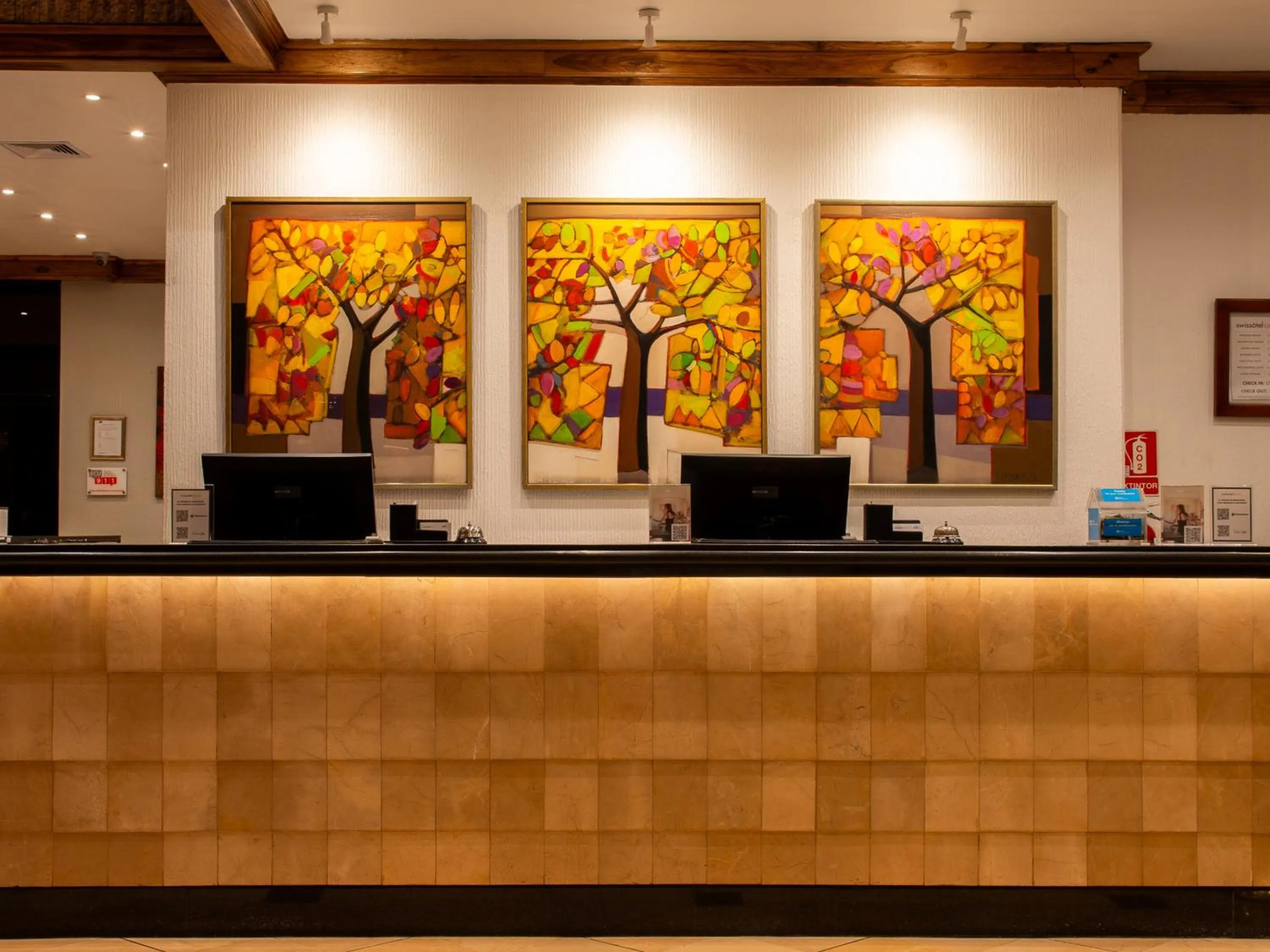 Lobby or reception in Swissotel Quito