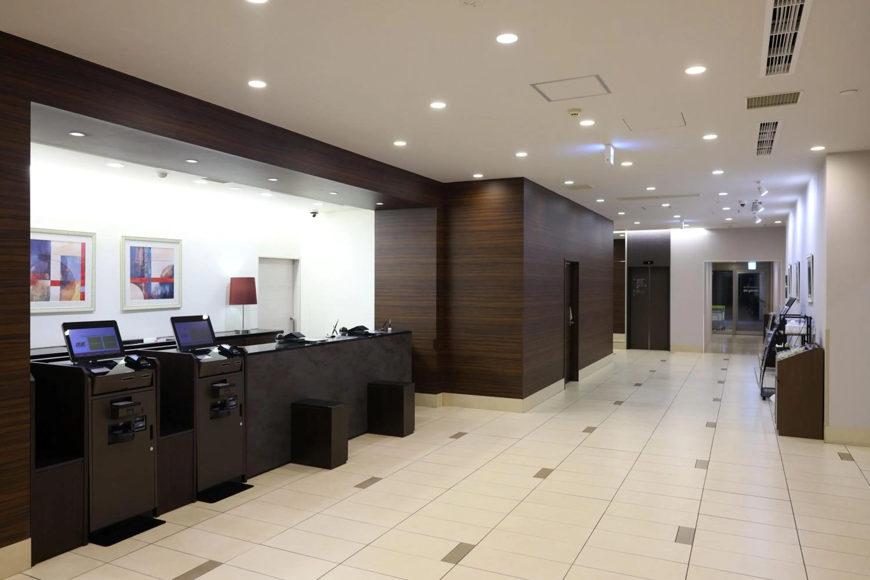 Lobby or reception in Dormy Inn Kurashiki Natural Hot Spring