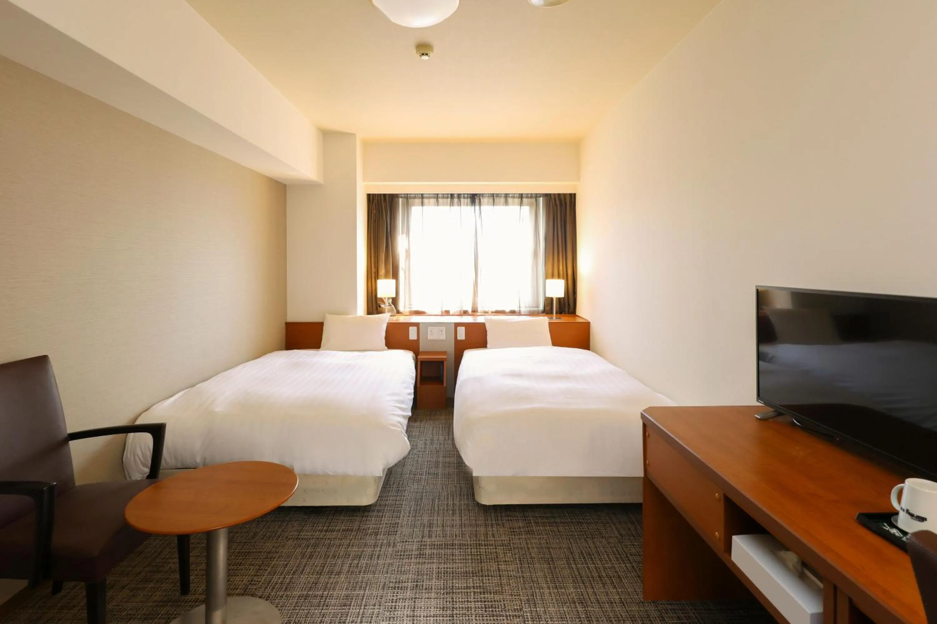 Photo of the whole room, Bed in Dormy Inn Kurashiki Natural Hot Spring