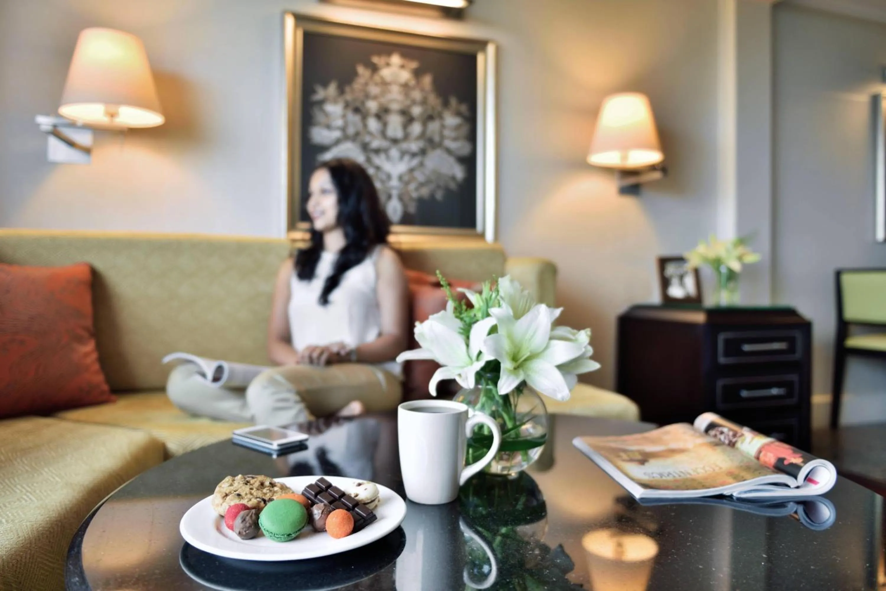 Living room in Marriott Executive Apartment - Lakeside Chalet, Mumbai