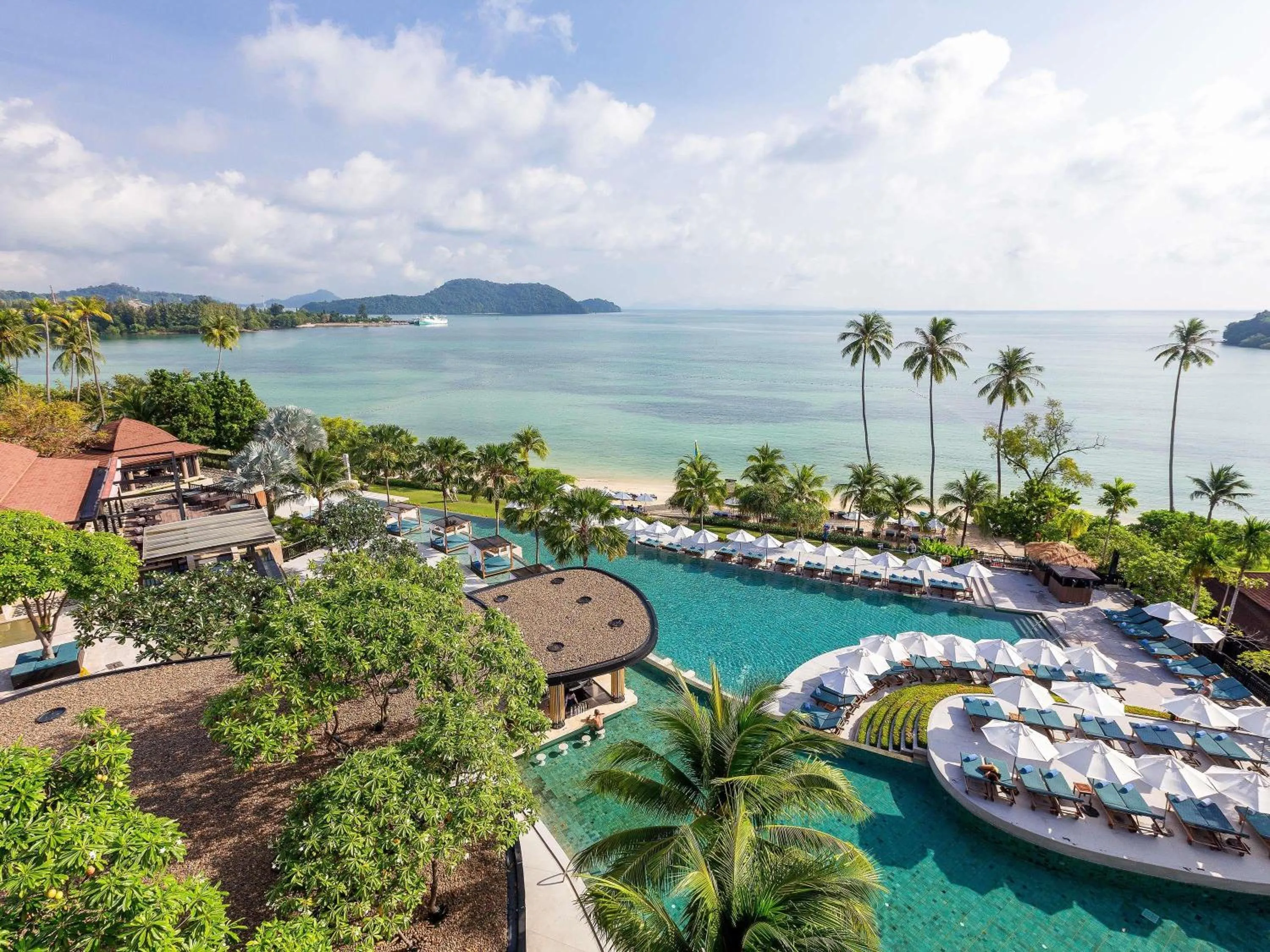 Pool view in Pullman Phuket Panwa Beach Resort