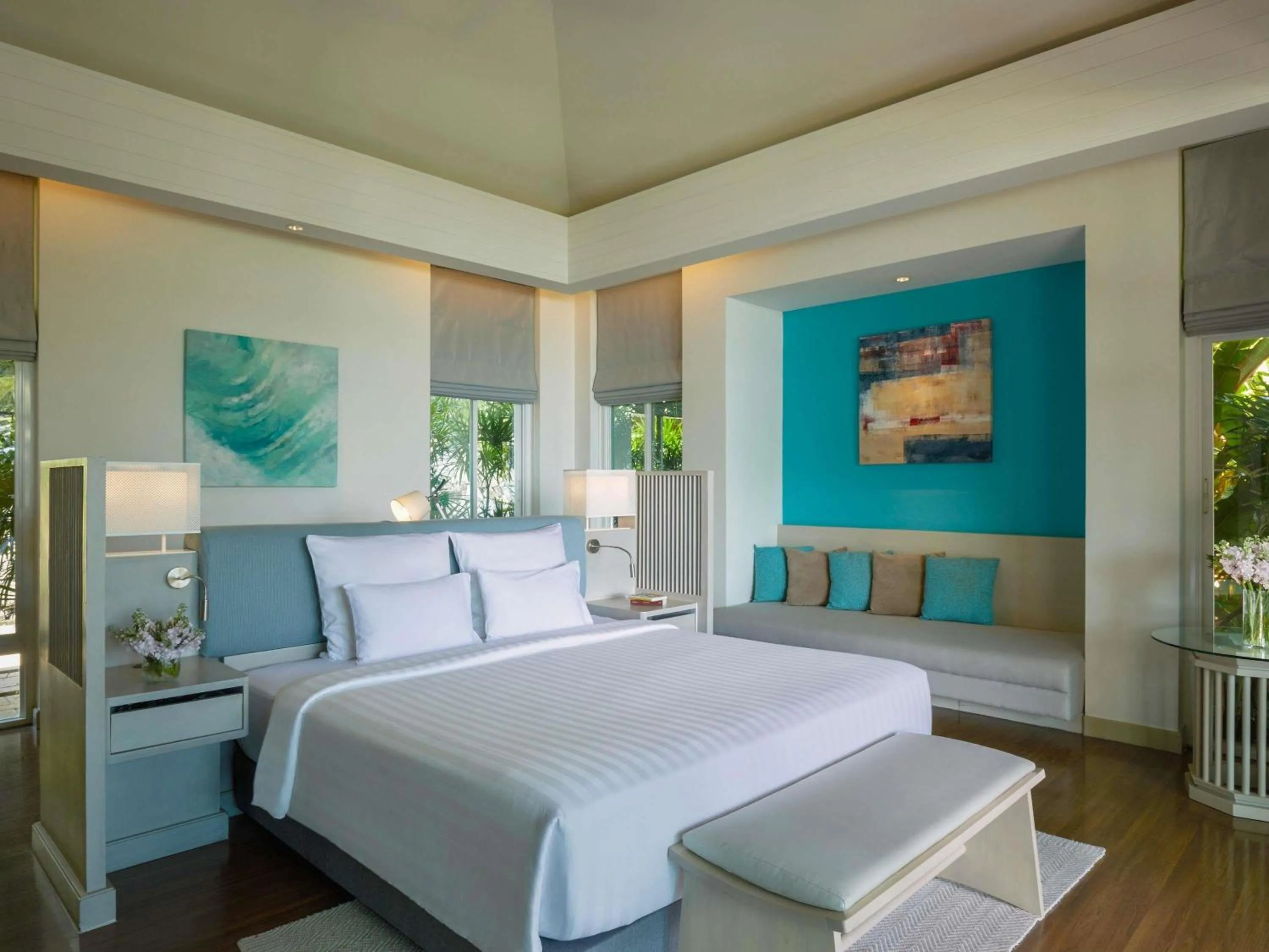 Bedroom, Bed in Pullman Phuket Panwa Beach Resort