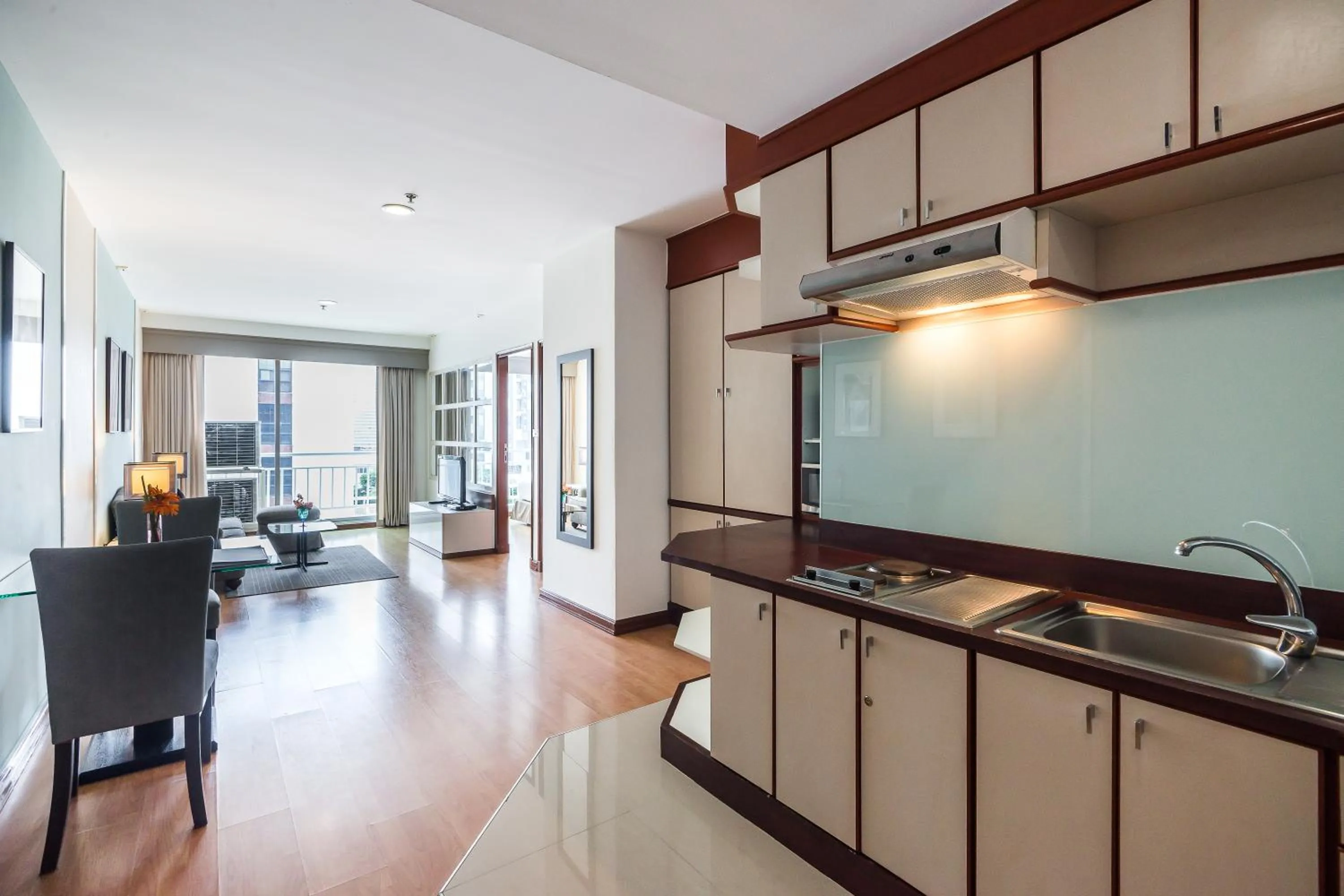 Seating area in Evergreen Place Siam by UHG