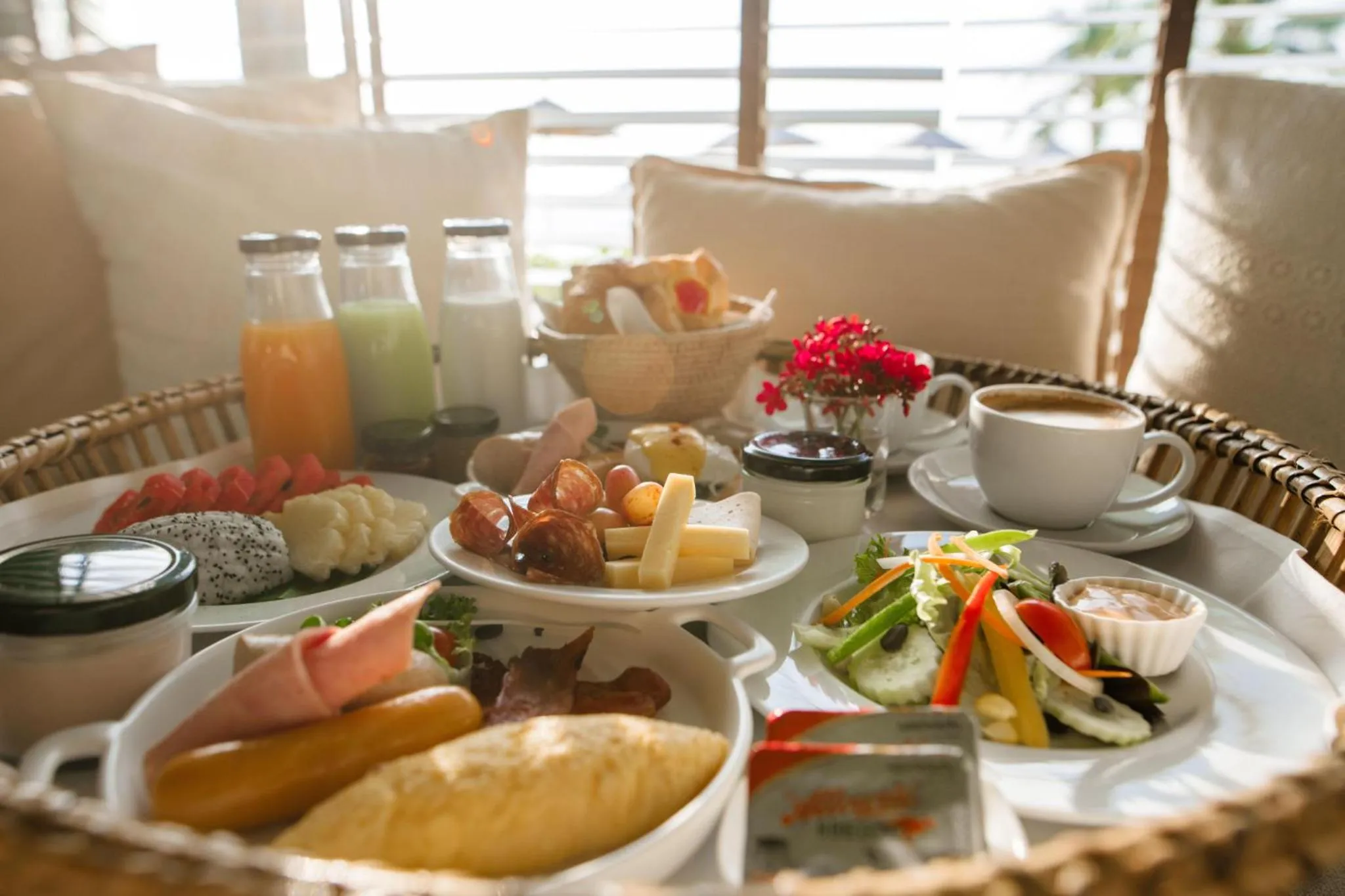 Breakfast in Devasom Hua Hin Resort