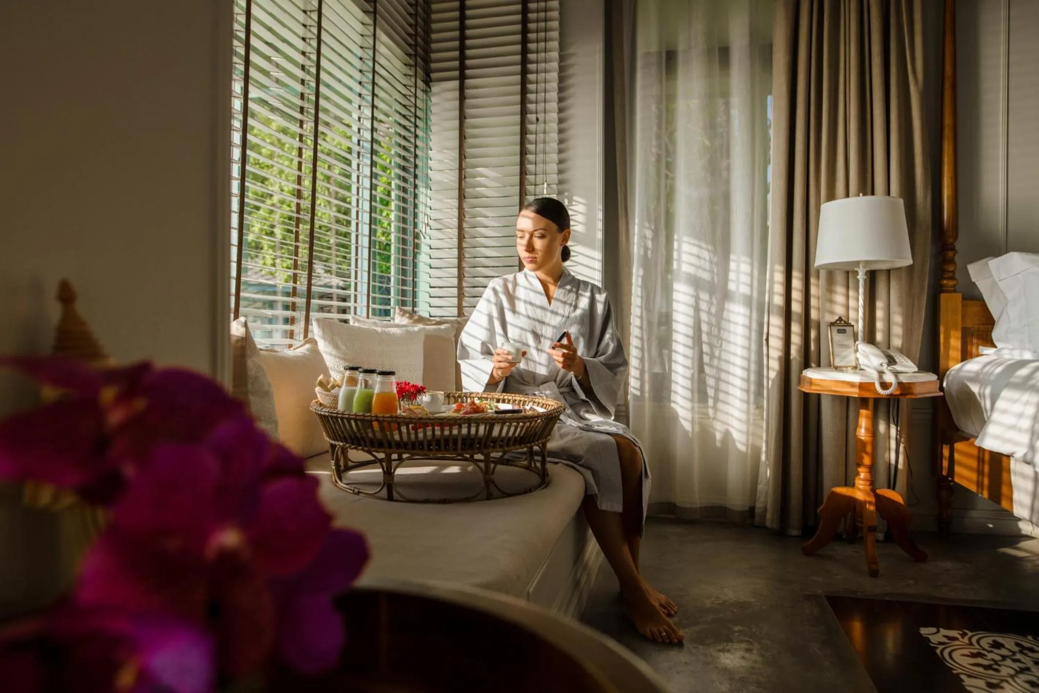 Breakfast in Devasom Hua Hin Resort