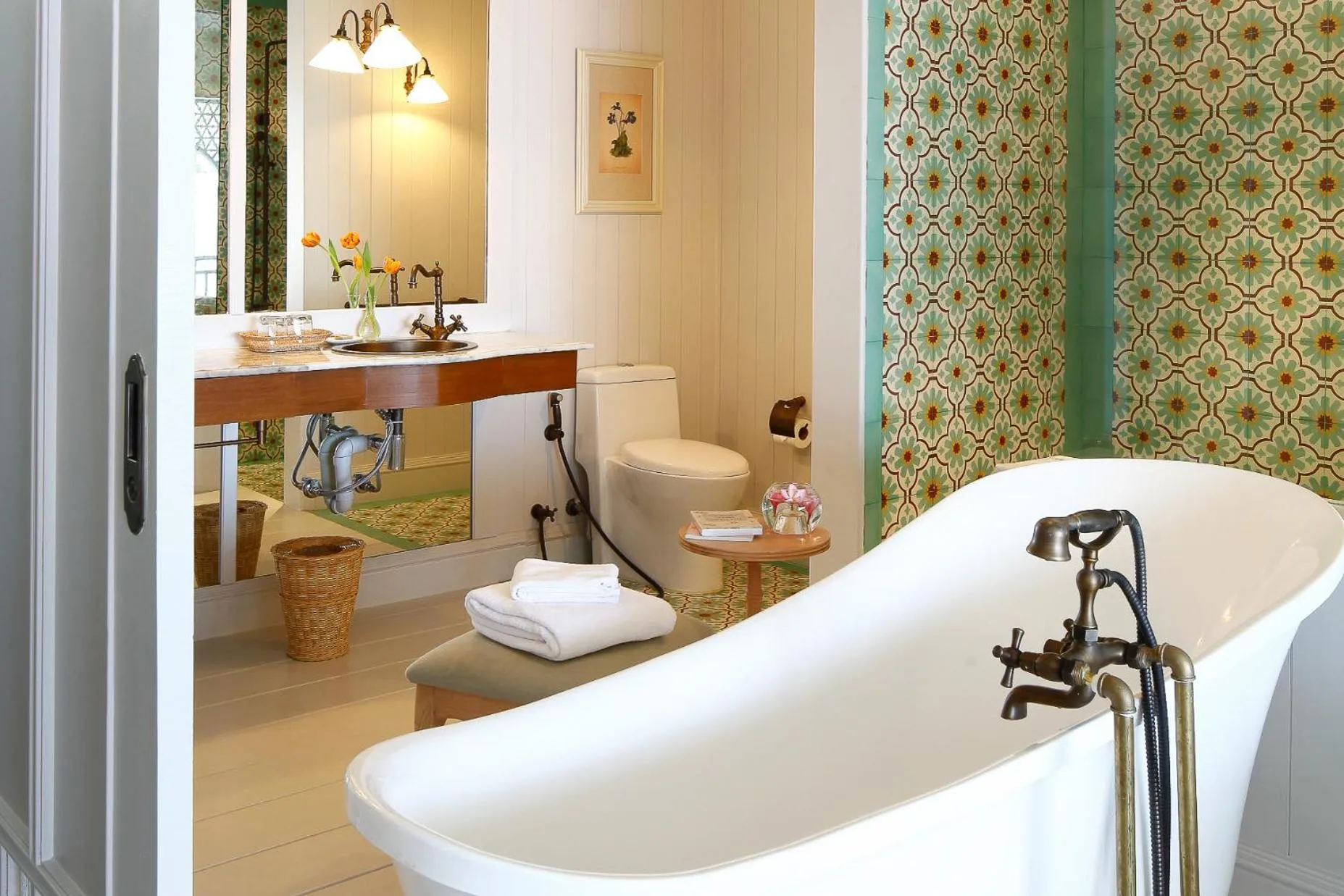 Bathroom in Devasom Hua Hin Resort