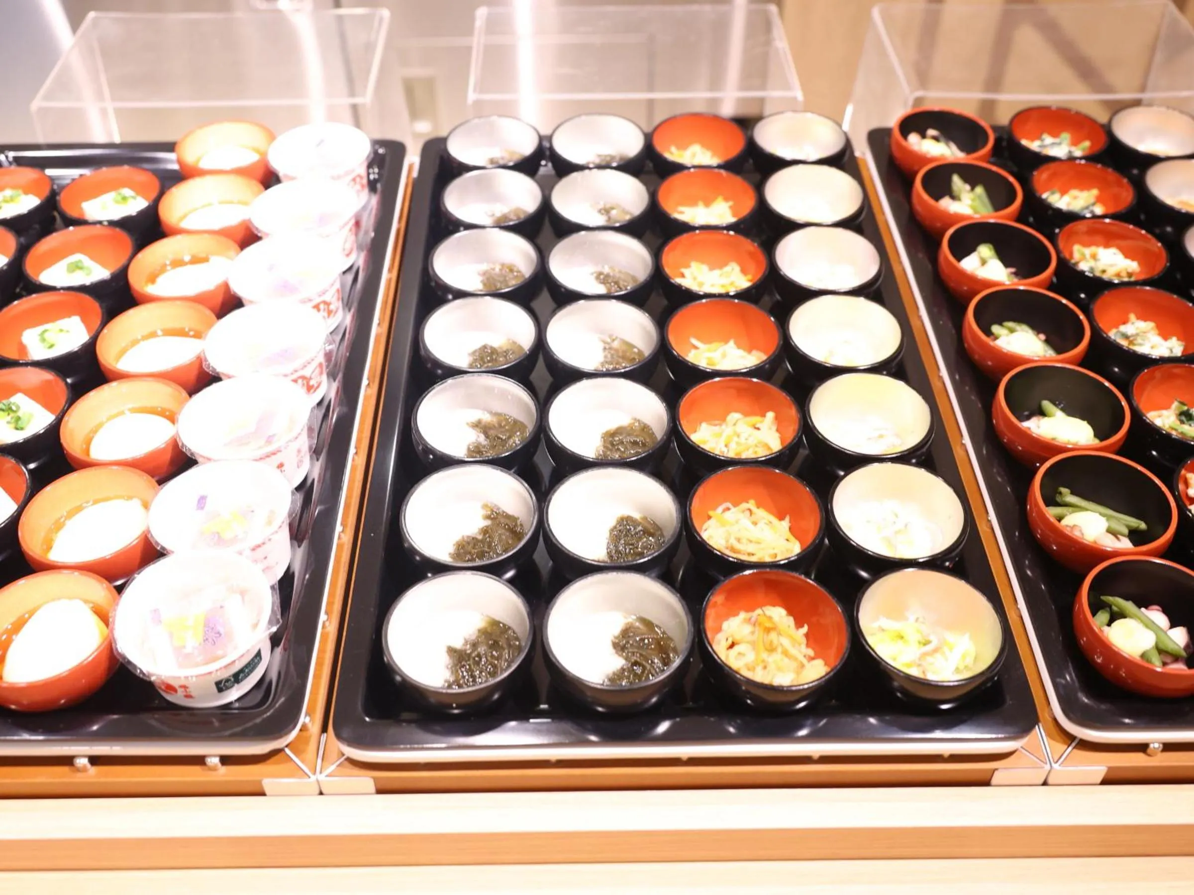 Buffet breakfast in Dormy Inn Wakkanai