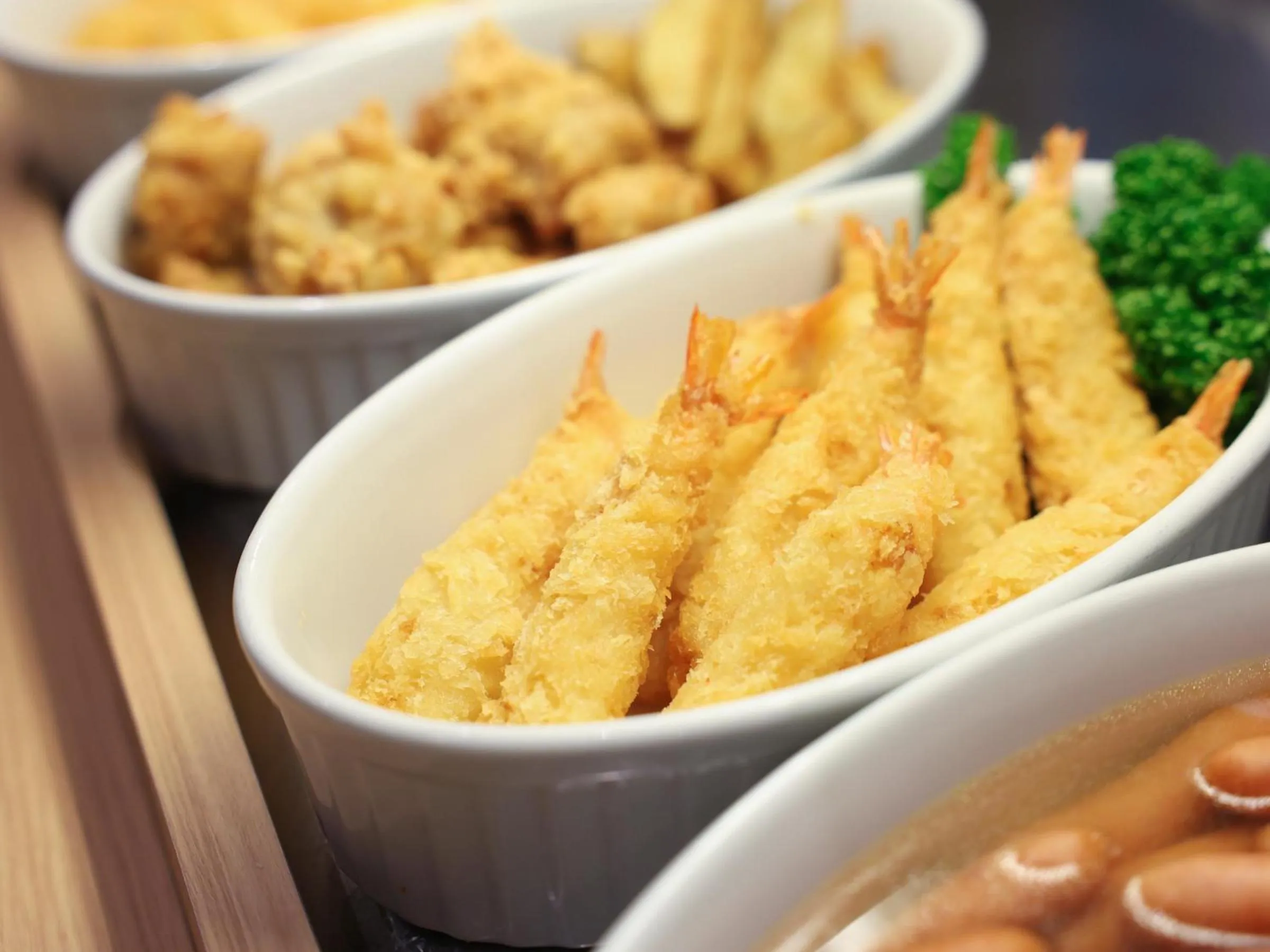 Buffet breakfast in Dormy Inn Wakkanai