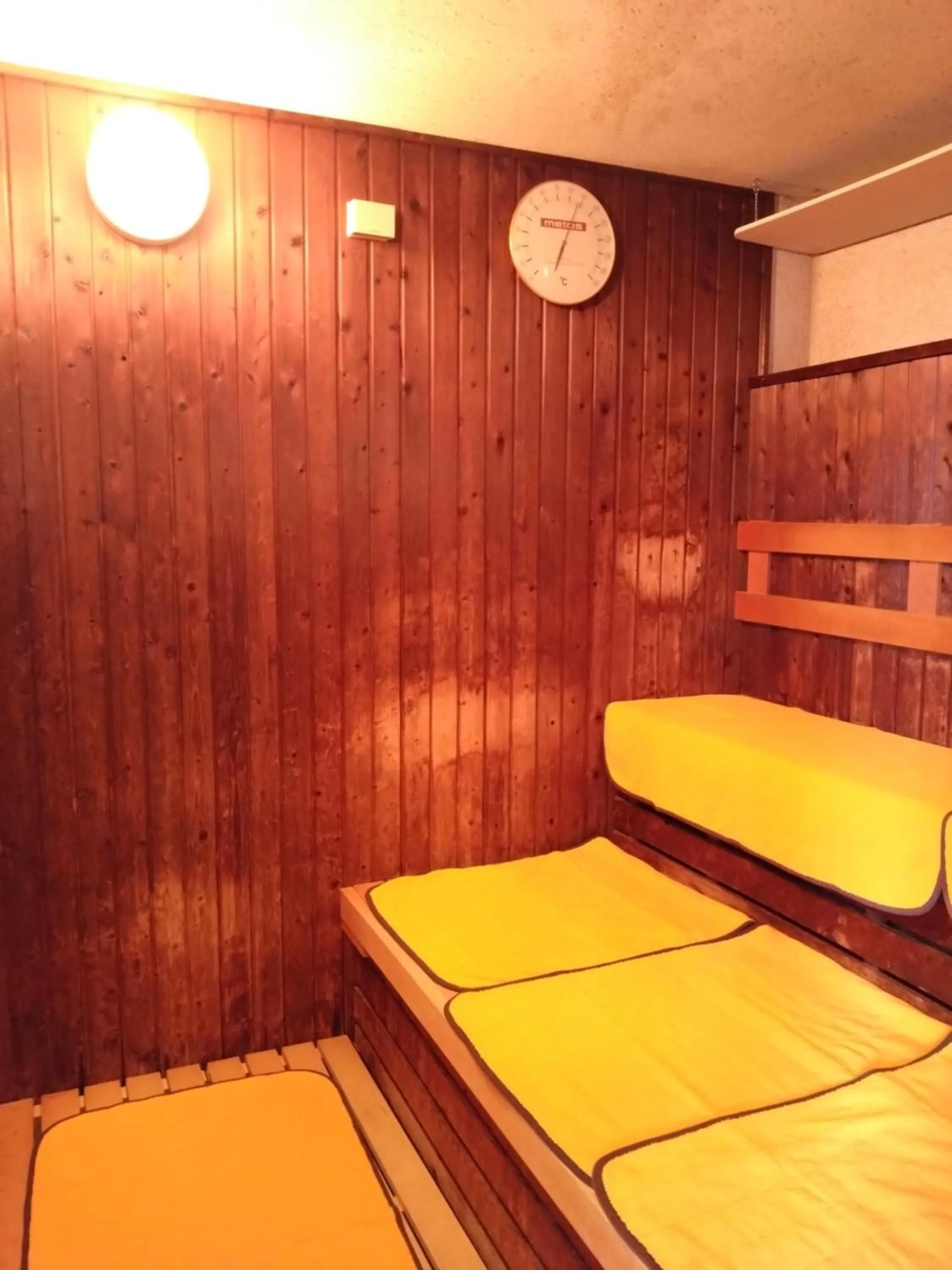 Sauna, Bed in Dormy Inn Akita
