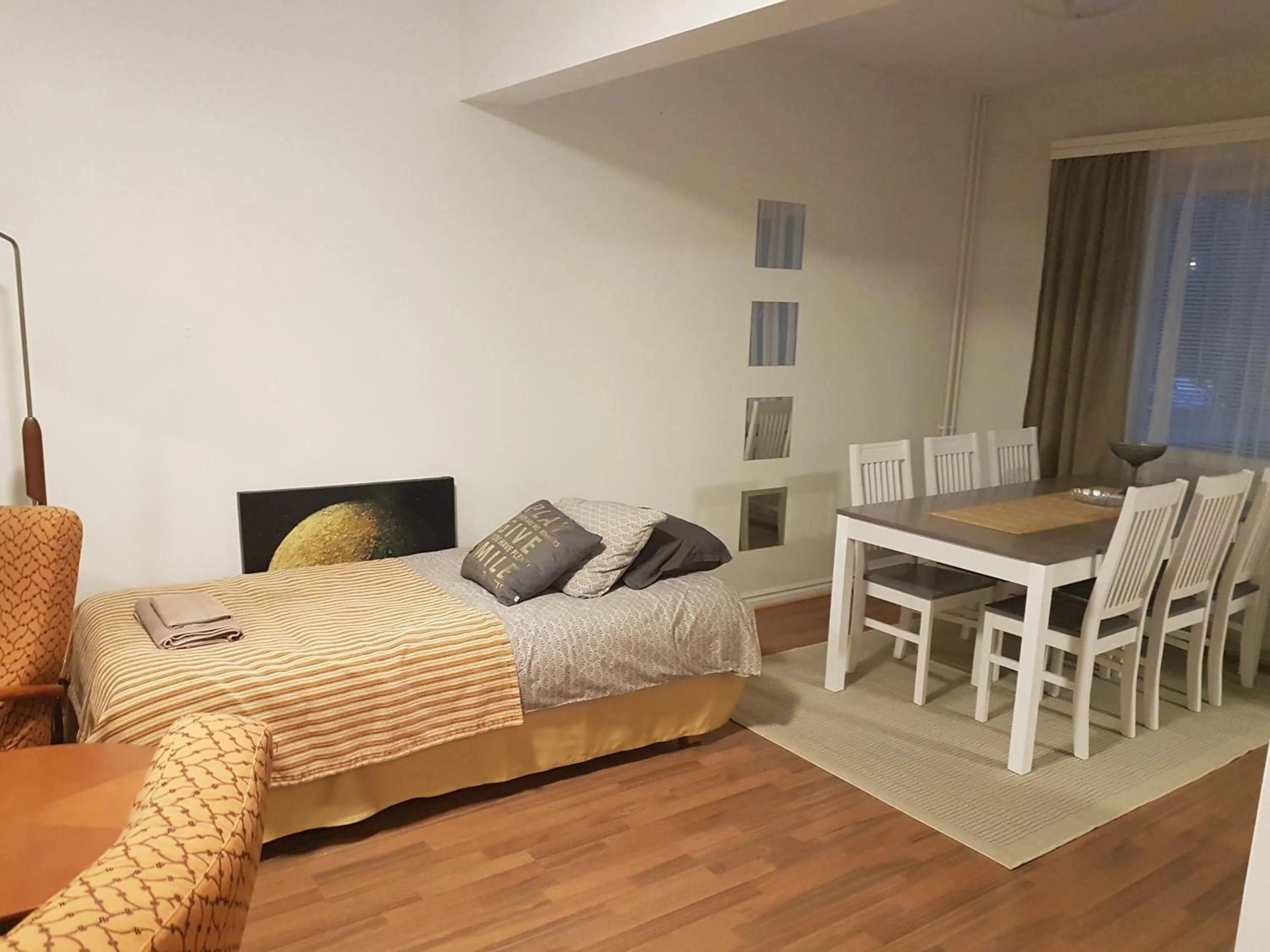 Bed in Gasthaus Patruuna