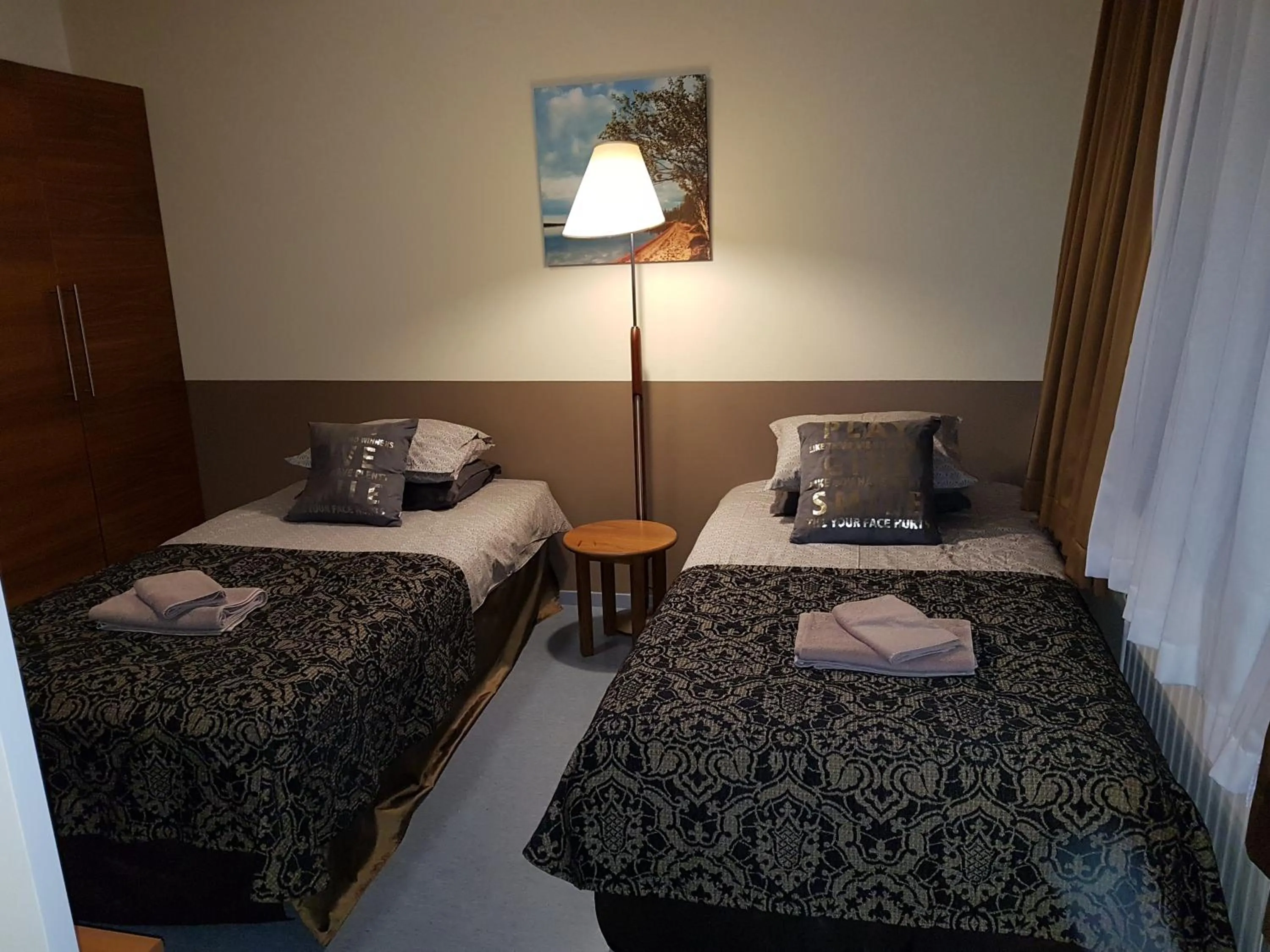 Bed in Gasthaus Patruuna