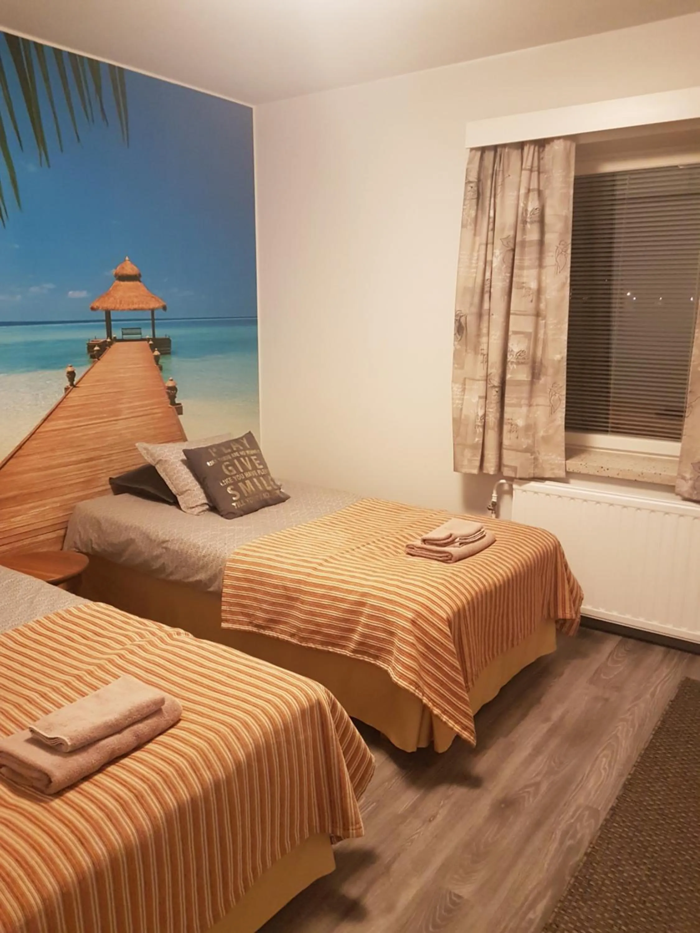 Bed in Gasthaus Patruuna