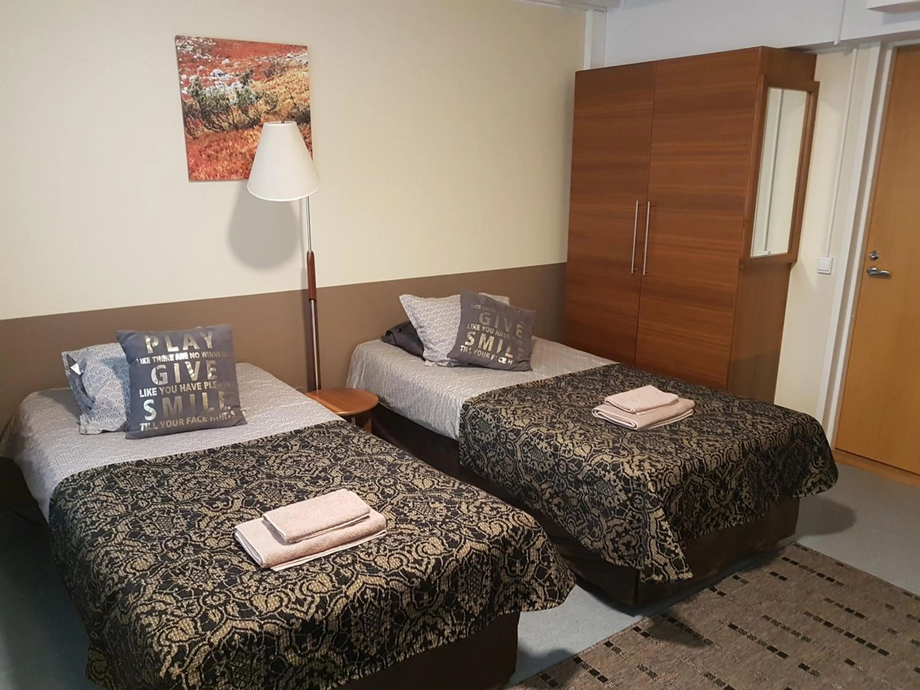 Bed in Gasthaus Patruuna